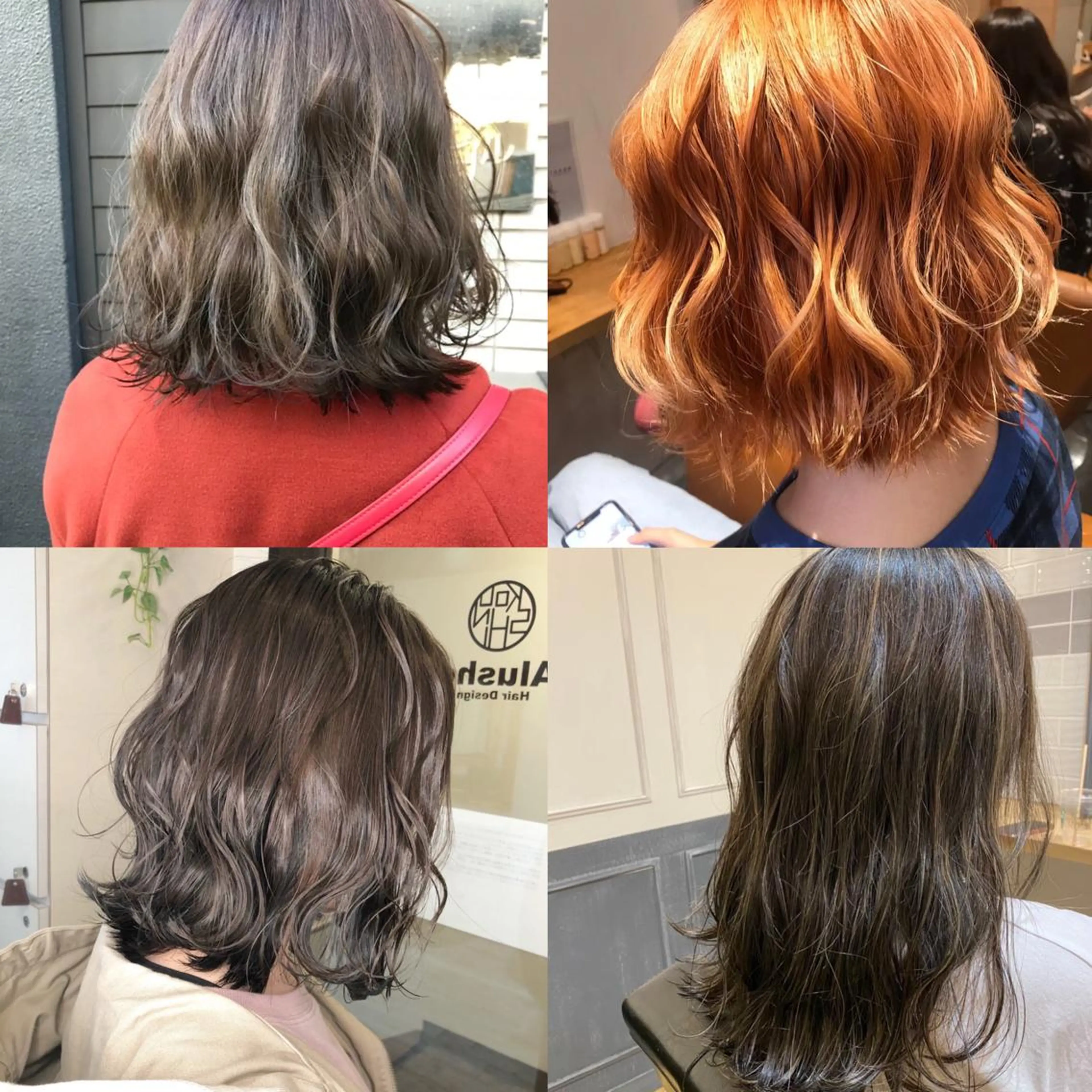 ショート カラー ヘアアレンジ 平原 ミレイのヘアスタイル