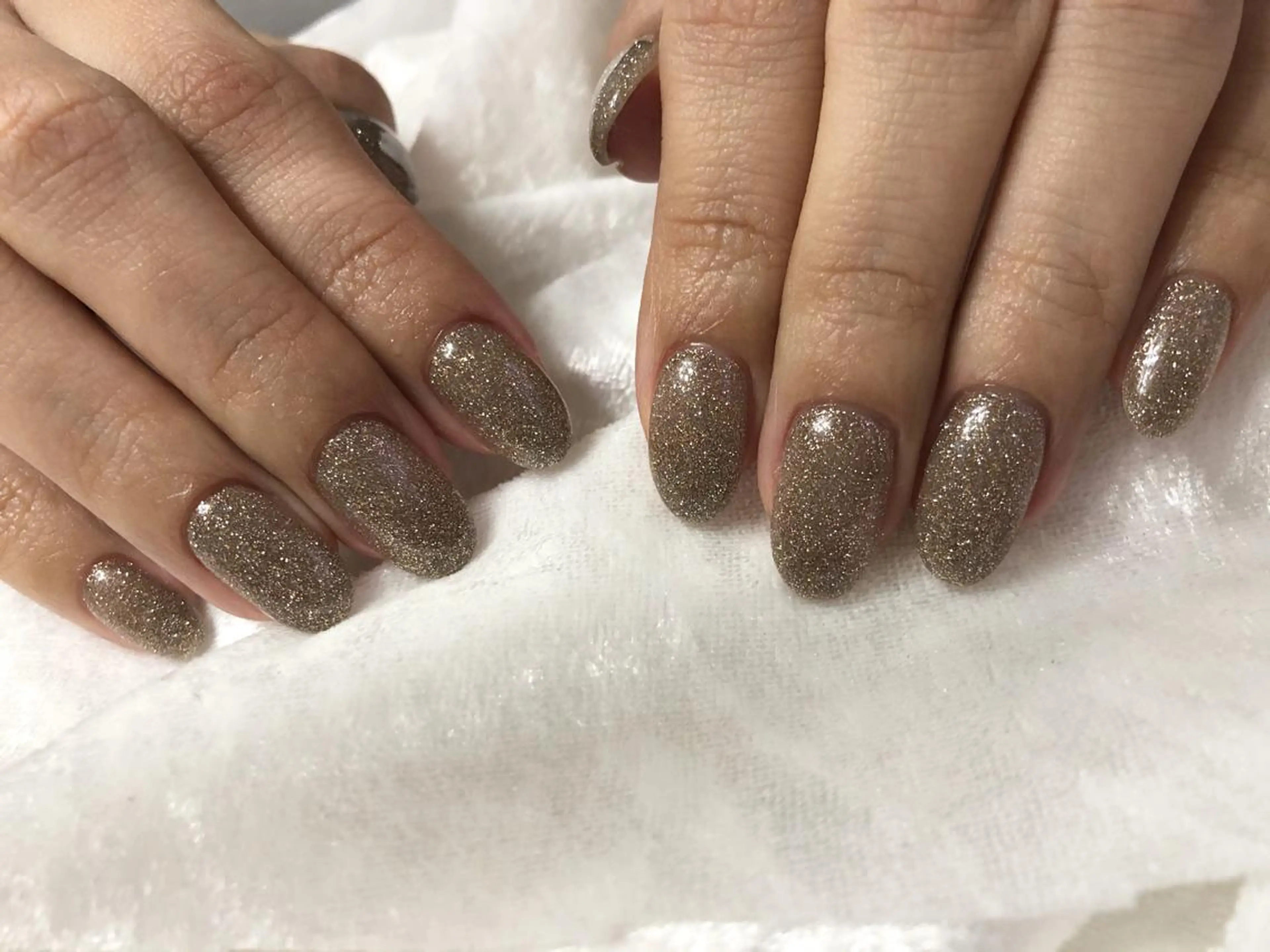 ネイル フラッシュネイル ハンドネイル ☽ ☾のネイルデザイン