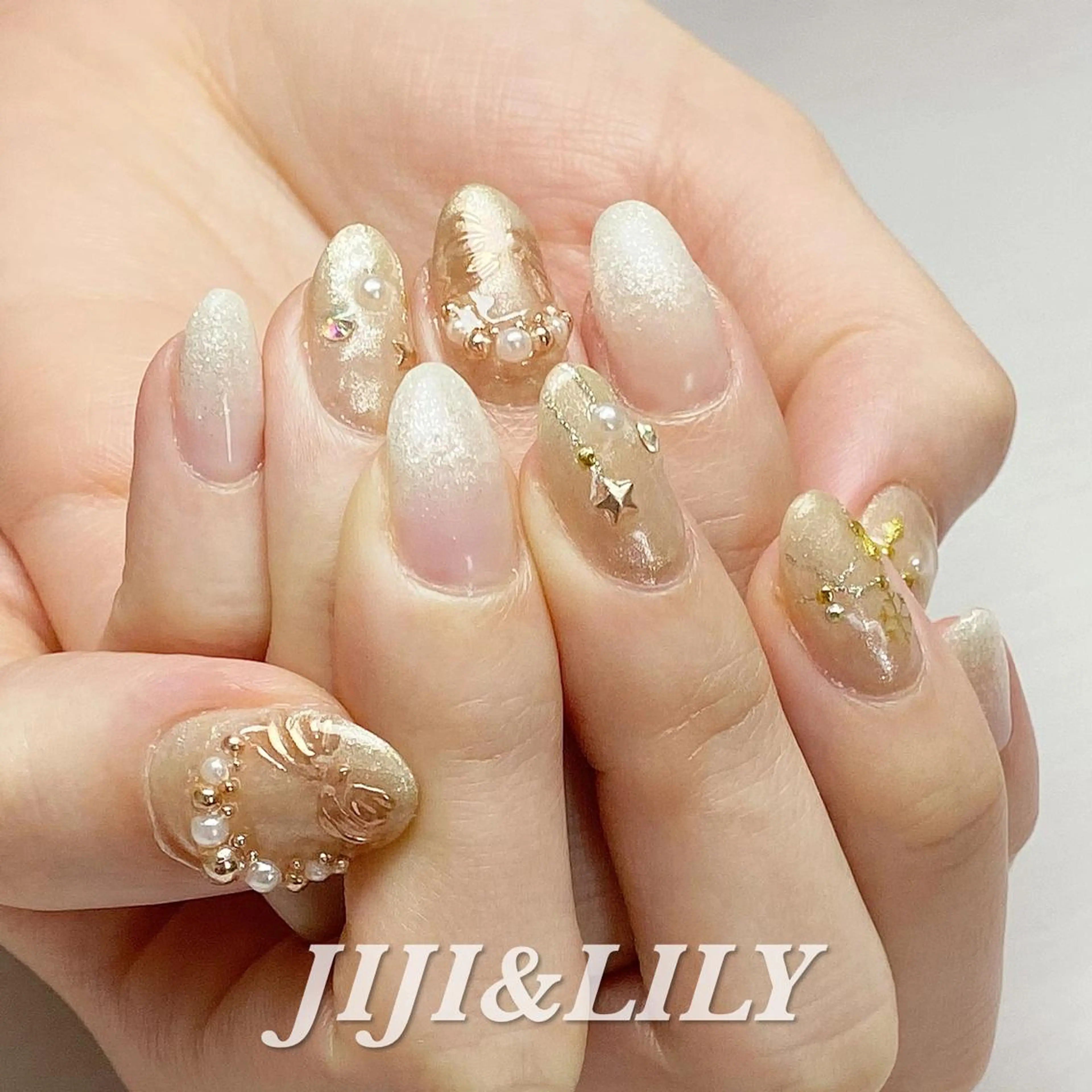 ネイル 冬ネイル クリスマス ハンドネイル 豊田 圭子のネイルデザイン