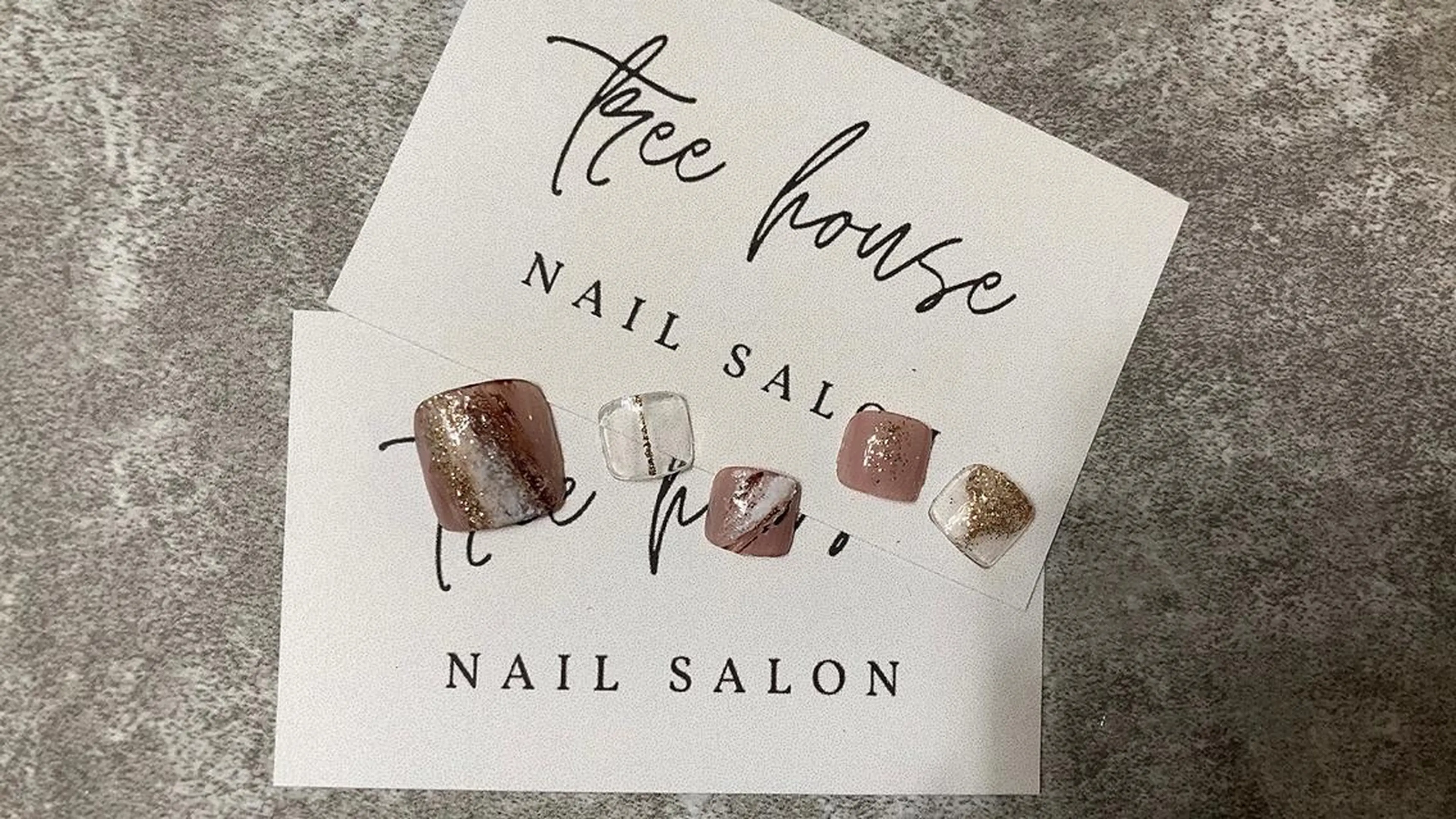 ネイル フットネイル tree houseのネイルデザイン