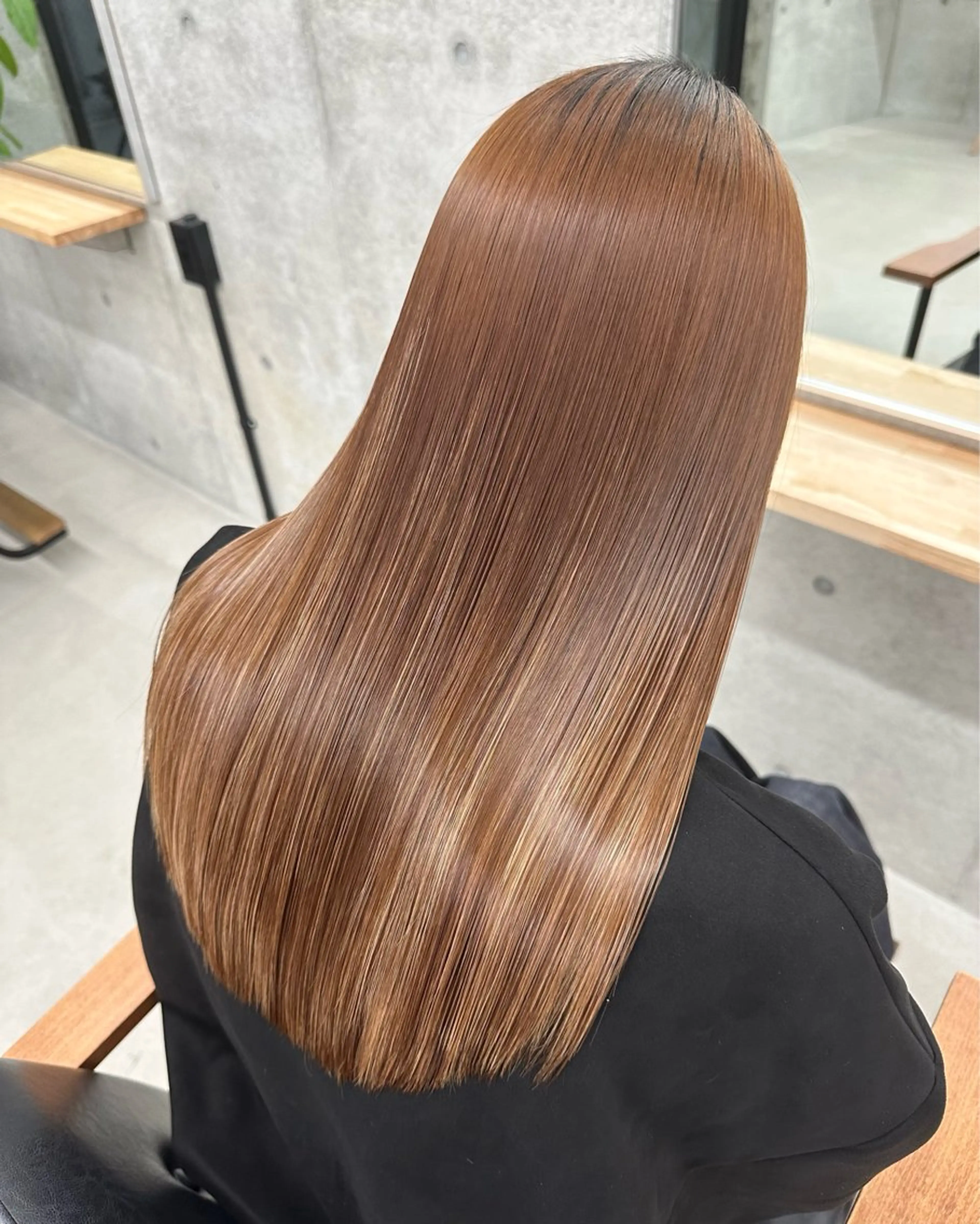 ロング CAMUE所属・髪質改善/縮毛矯正 ハイライトseiyaのヘアスタイル