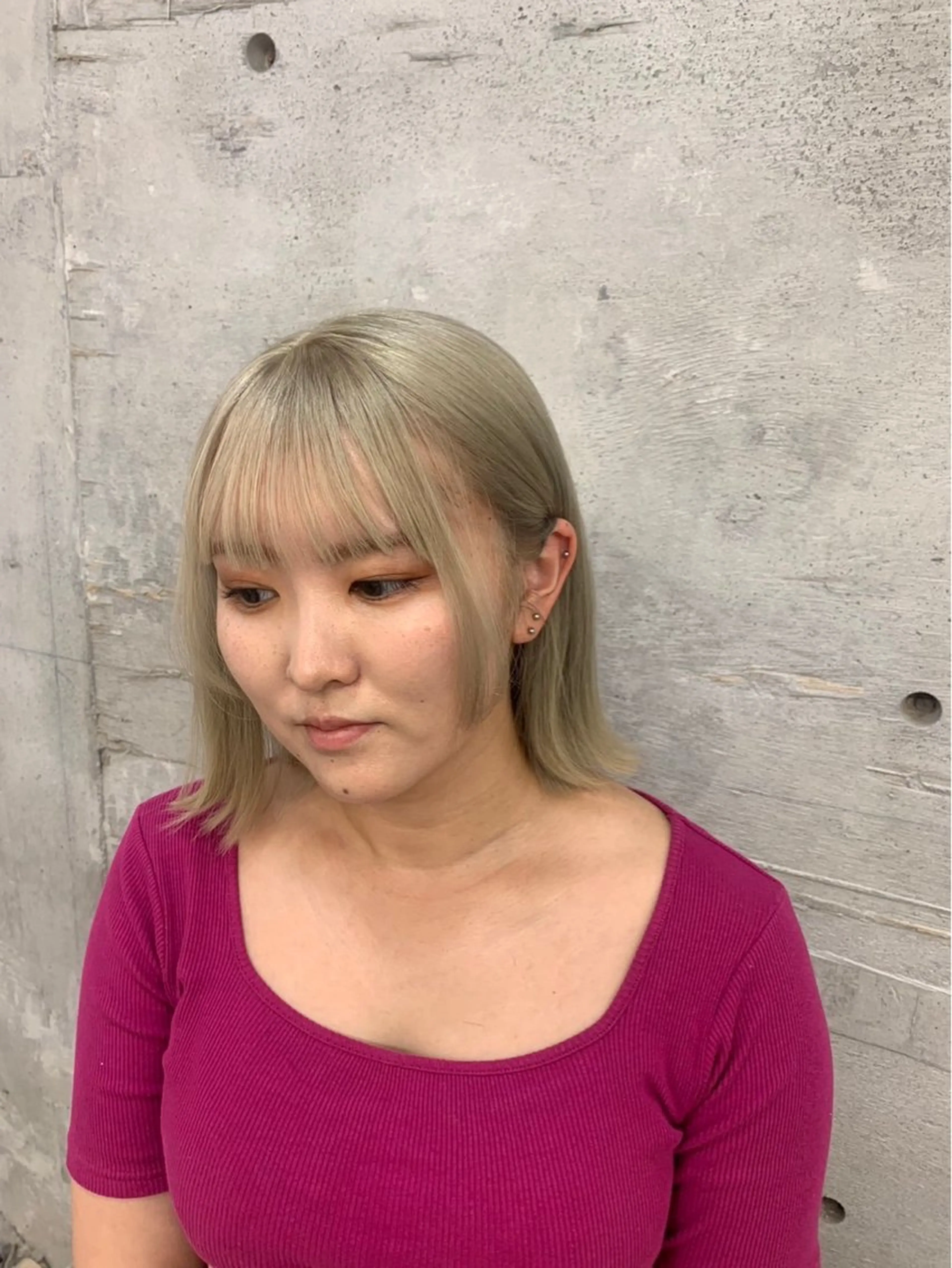 ショート カラー カット …a所属・…a みおのヘアスタイル