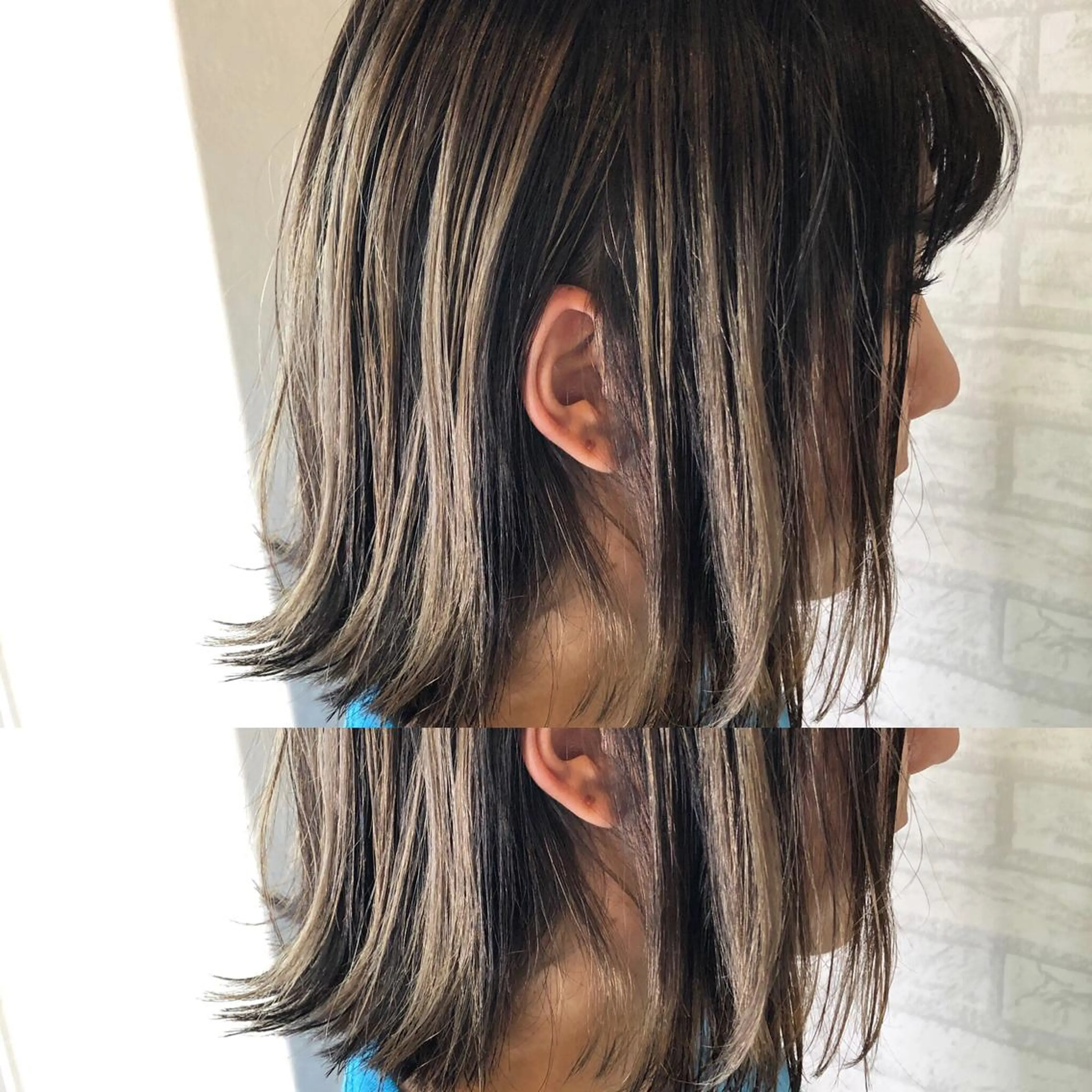 ショート カラー デザインカラー ハイライトカラー ハイライト JILBLAN京都 ショート/ハイライトのヘアスタイル