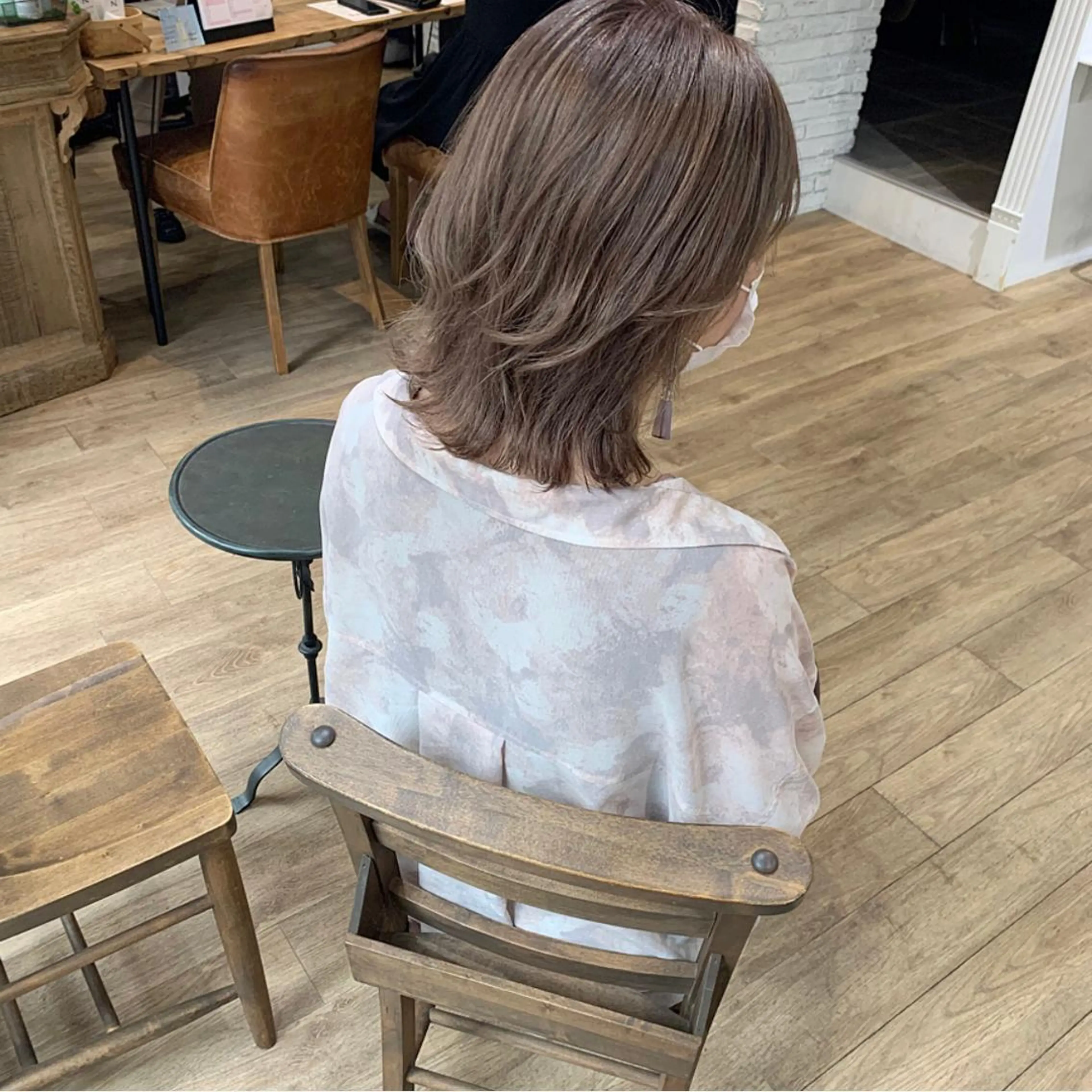 セミロング カラー カット ヘアカラー トリートメント レイヤー/顔周り /AKARIのヘアスタイル