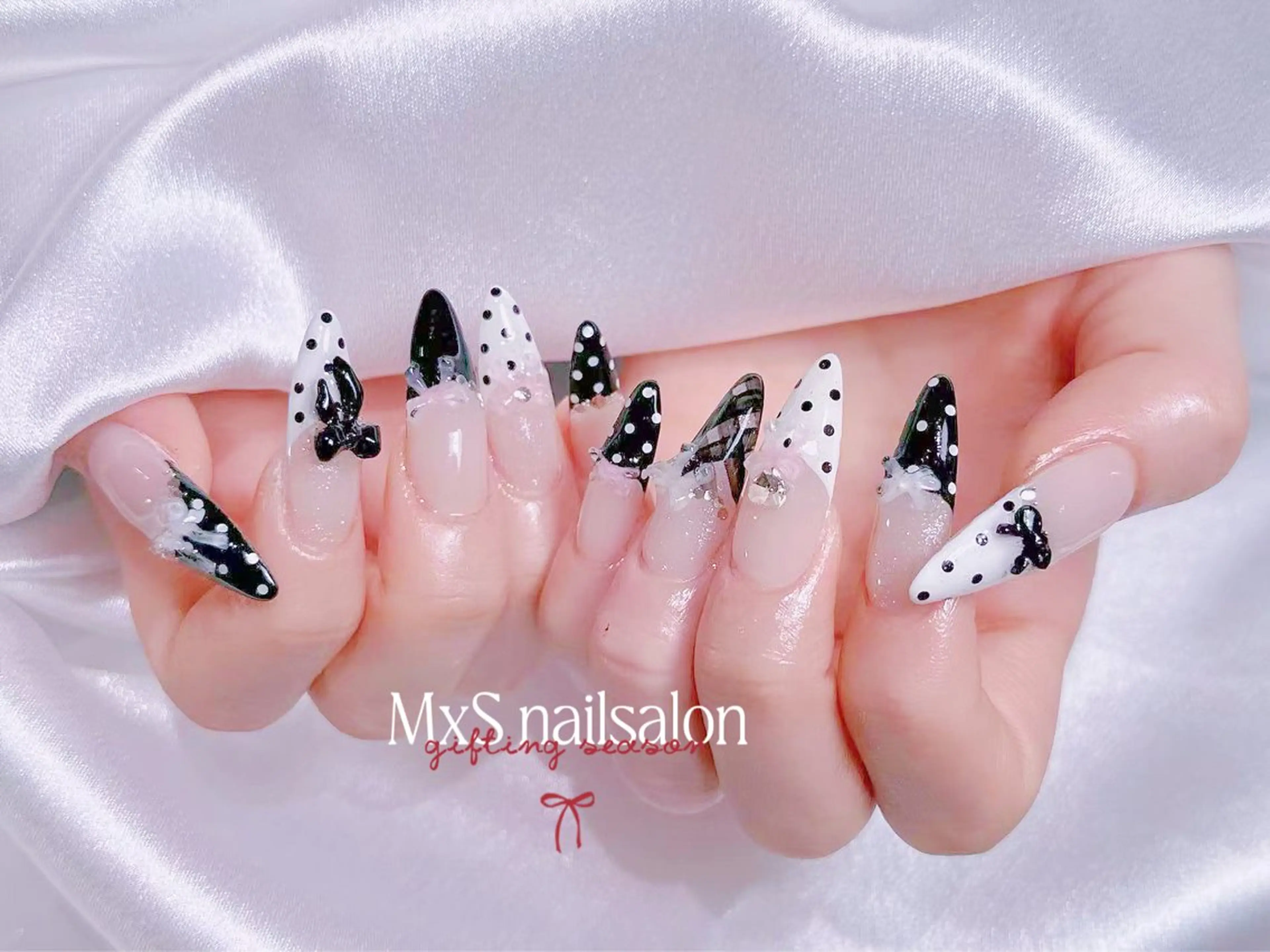 ネイル ハンドネイル 長さだし専門店 M2　rikaのネイルデザイン