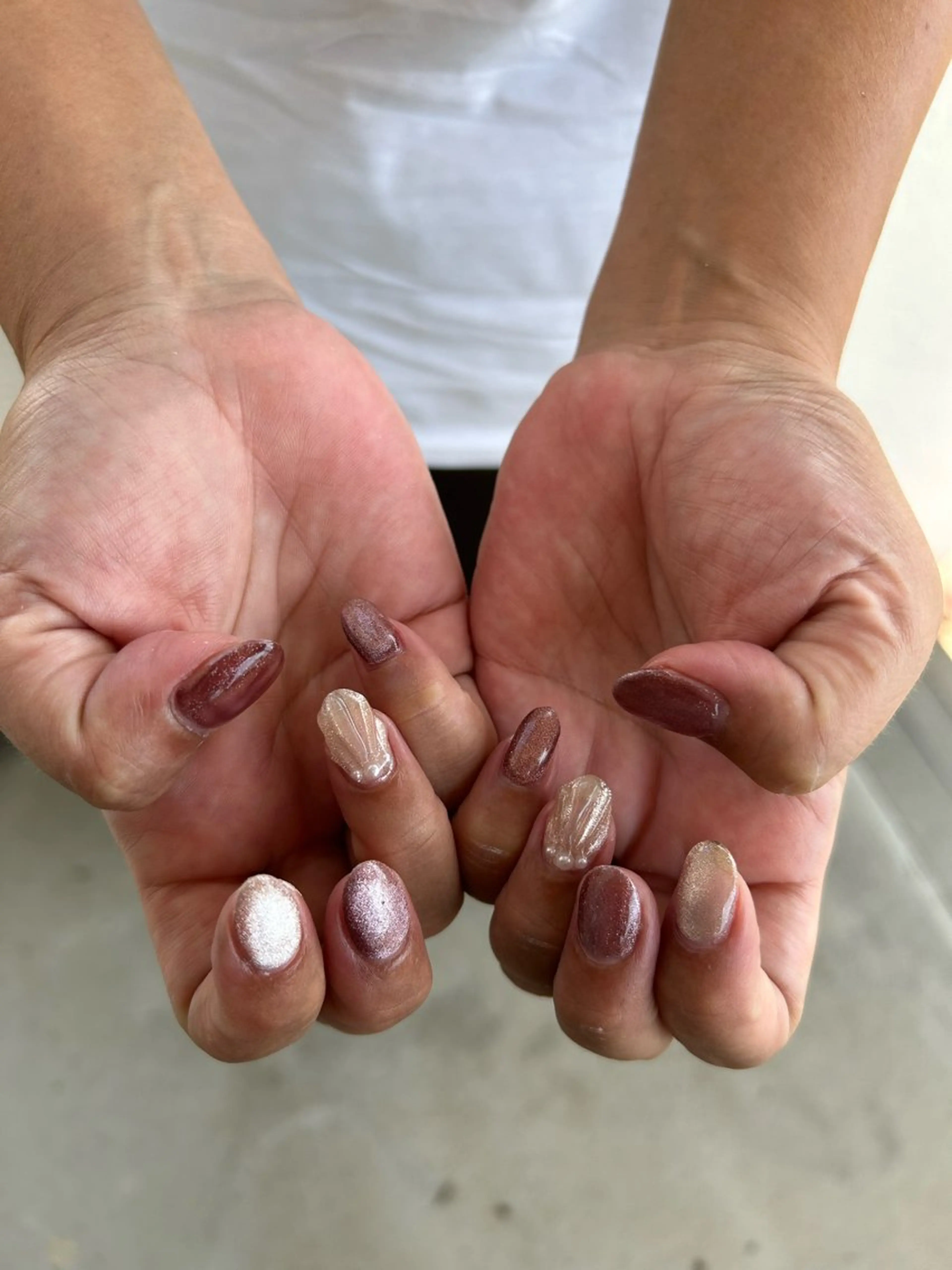 ネイル ハンドネイル ArcoIris所属・Arco Iris 告瑠莉のネイルデザイン