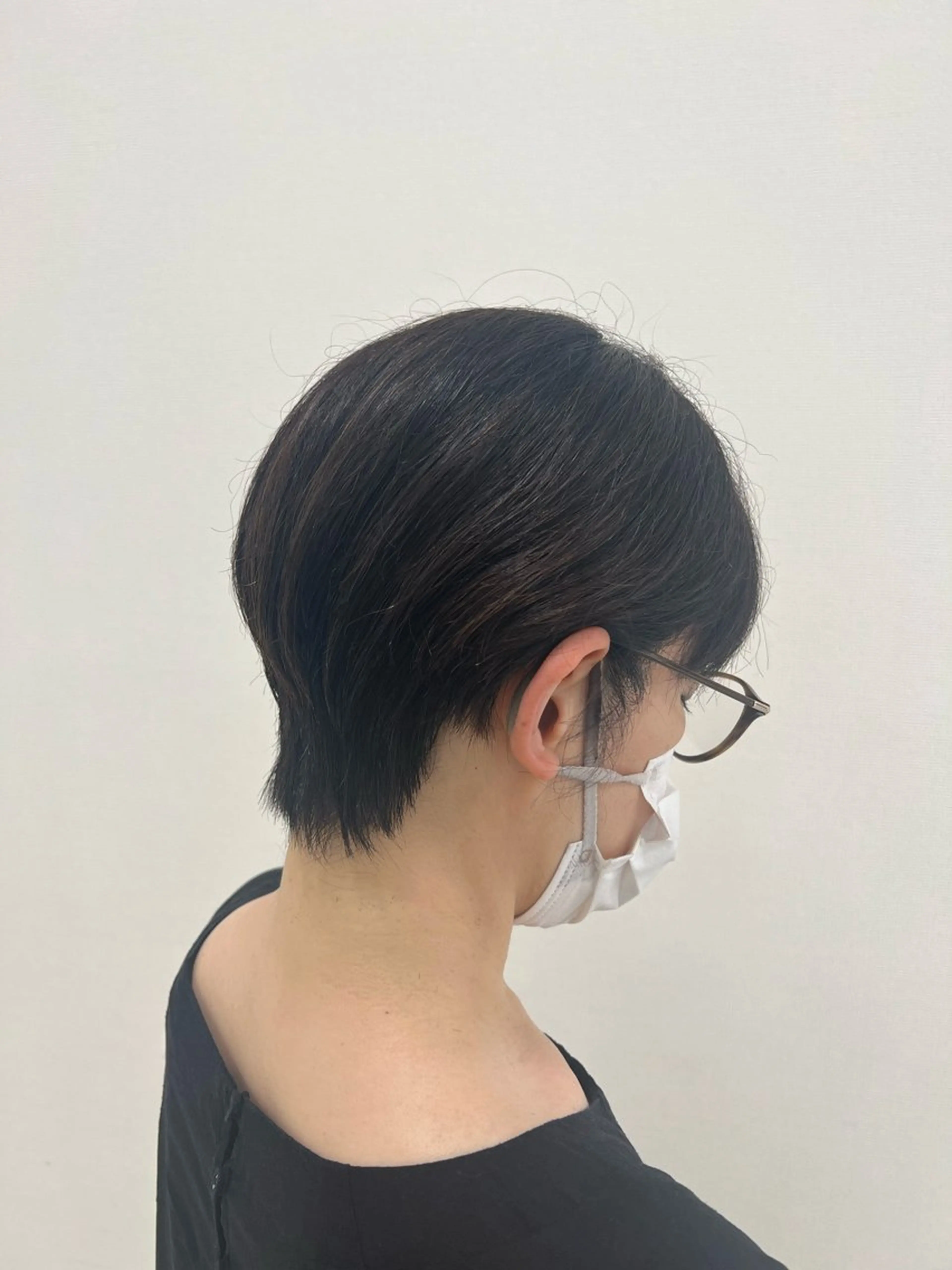 ショート 丸みショート ショートヘア カット 二宮 光広のヘアスタイル