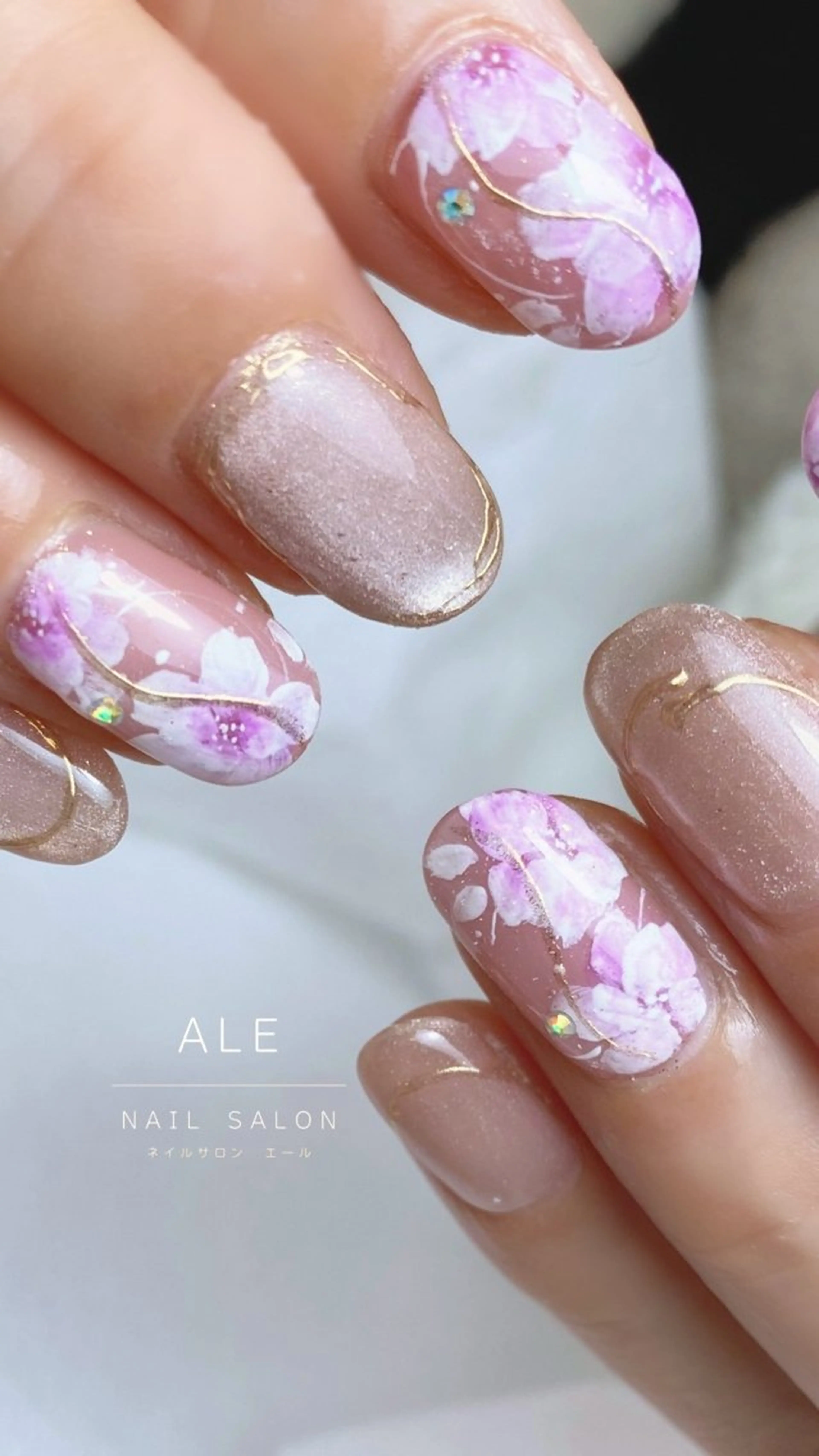 [オフ込み]デザイン自由、１０本フルアートのコースになりますの写真