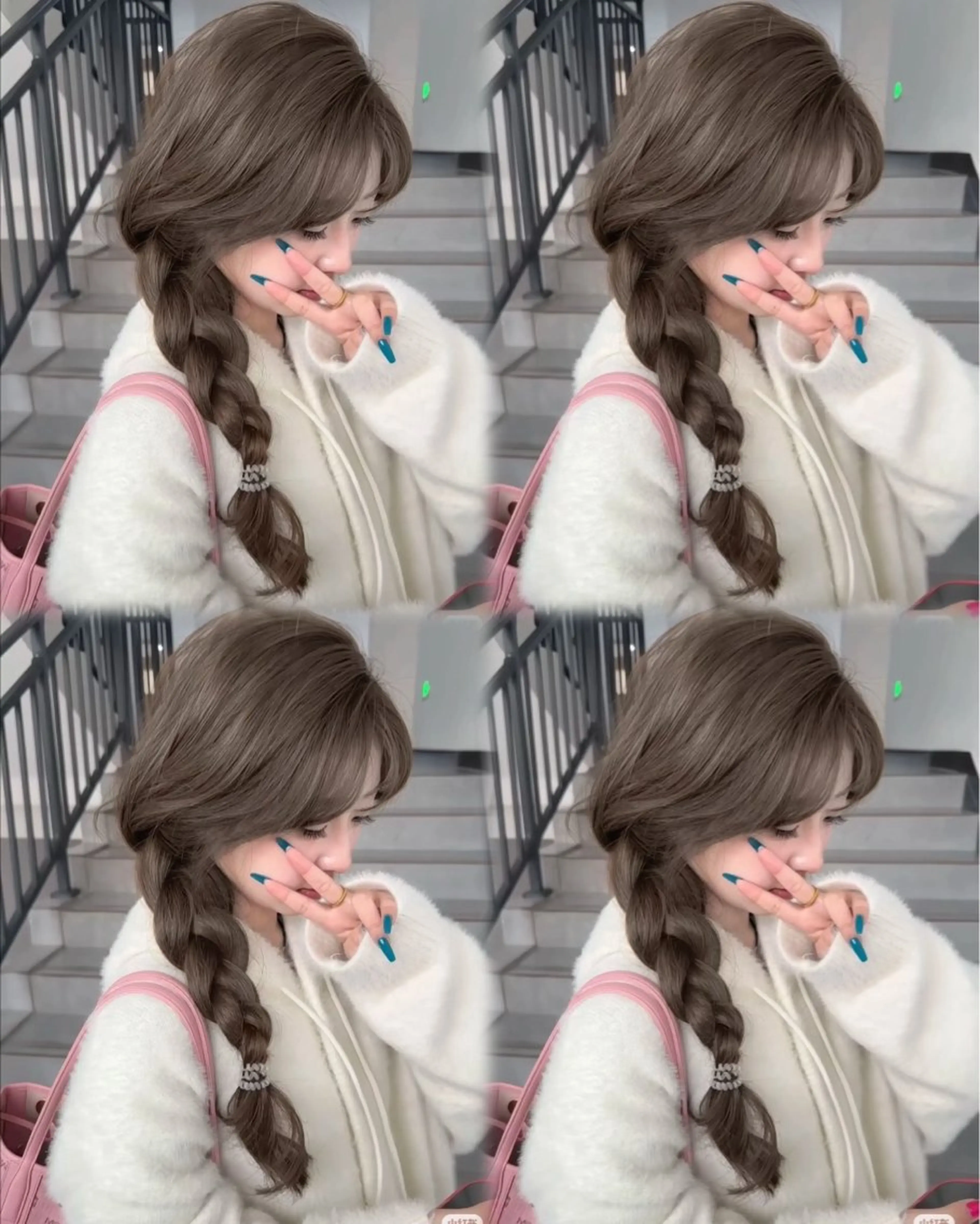 カラー 透明感カラー グレージュ/あいのヘアスタイル