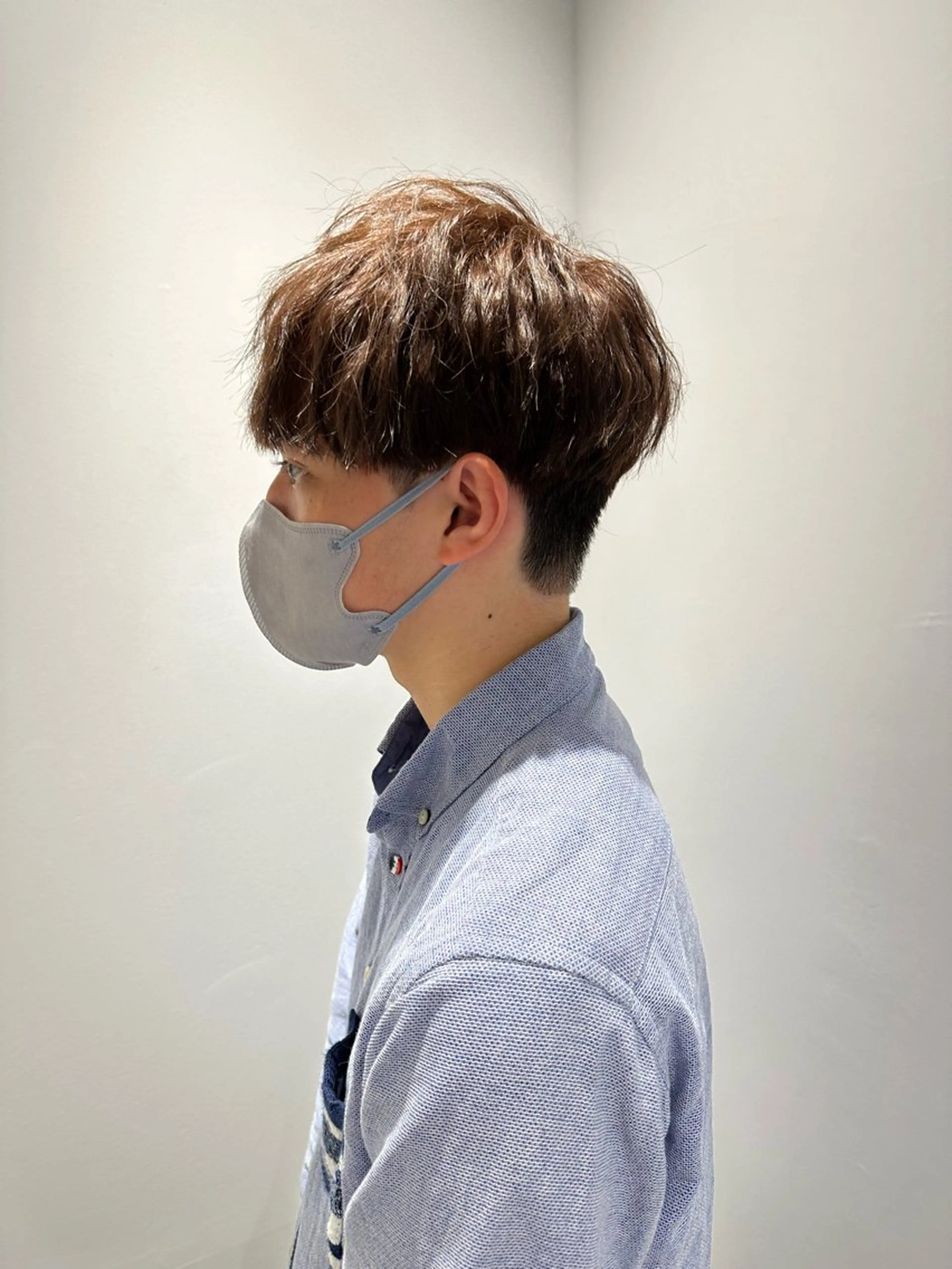 ショート カラー パーマ ヘアアレンジ メンズ キッズ 🌈髪質改善TR 艶カラーユウダイ🌈のヘアスタイル