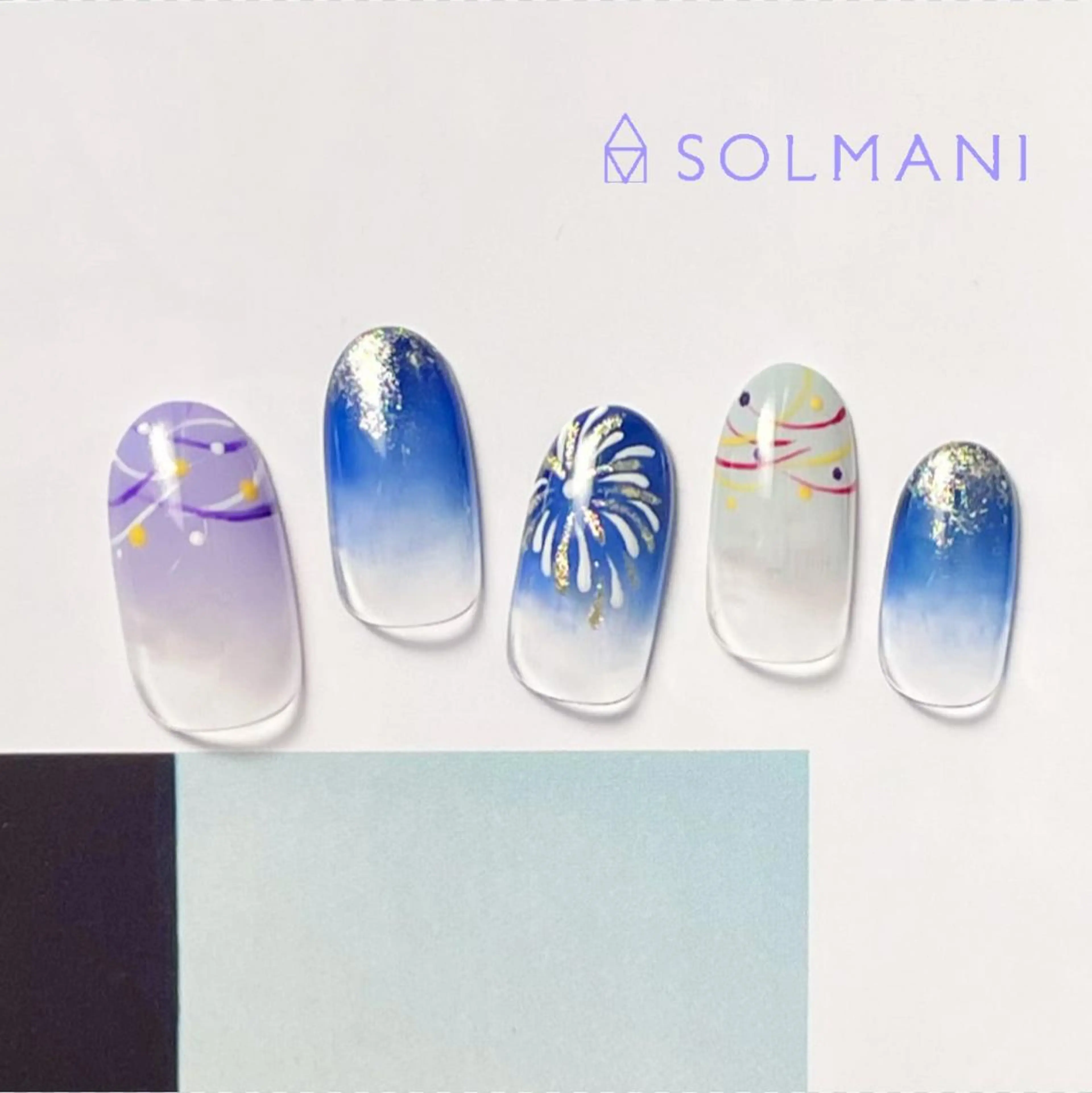 ネイル SOLMANI 予約担当のネイルデザイン