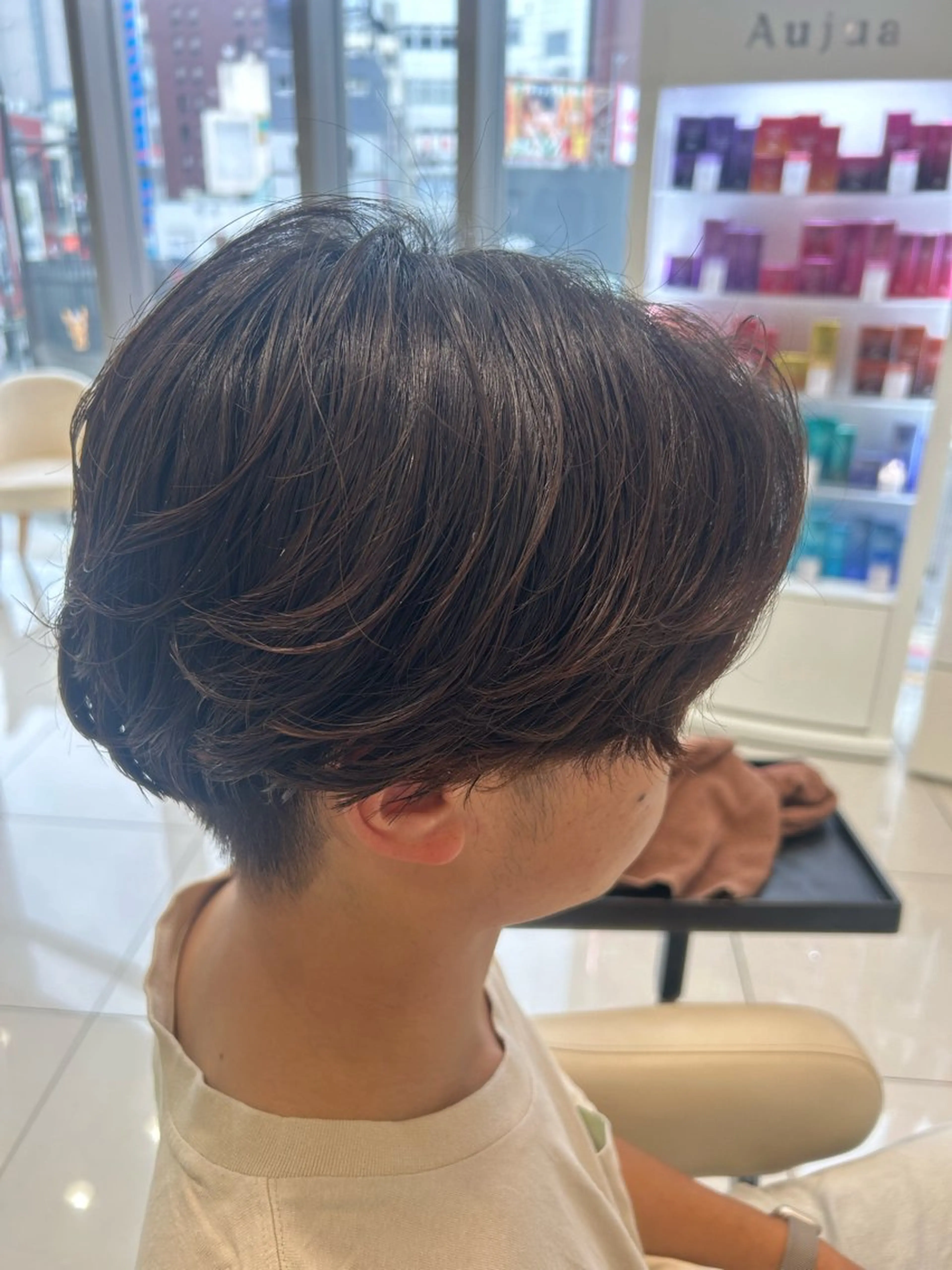 パーマ 🩵yui /毛流れパーマ🪽のヘアスタイル