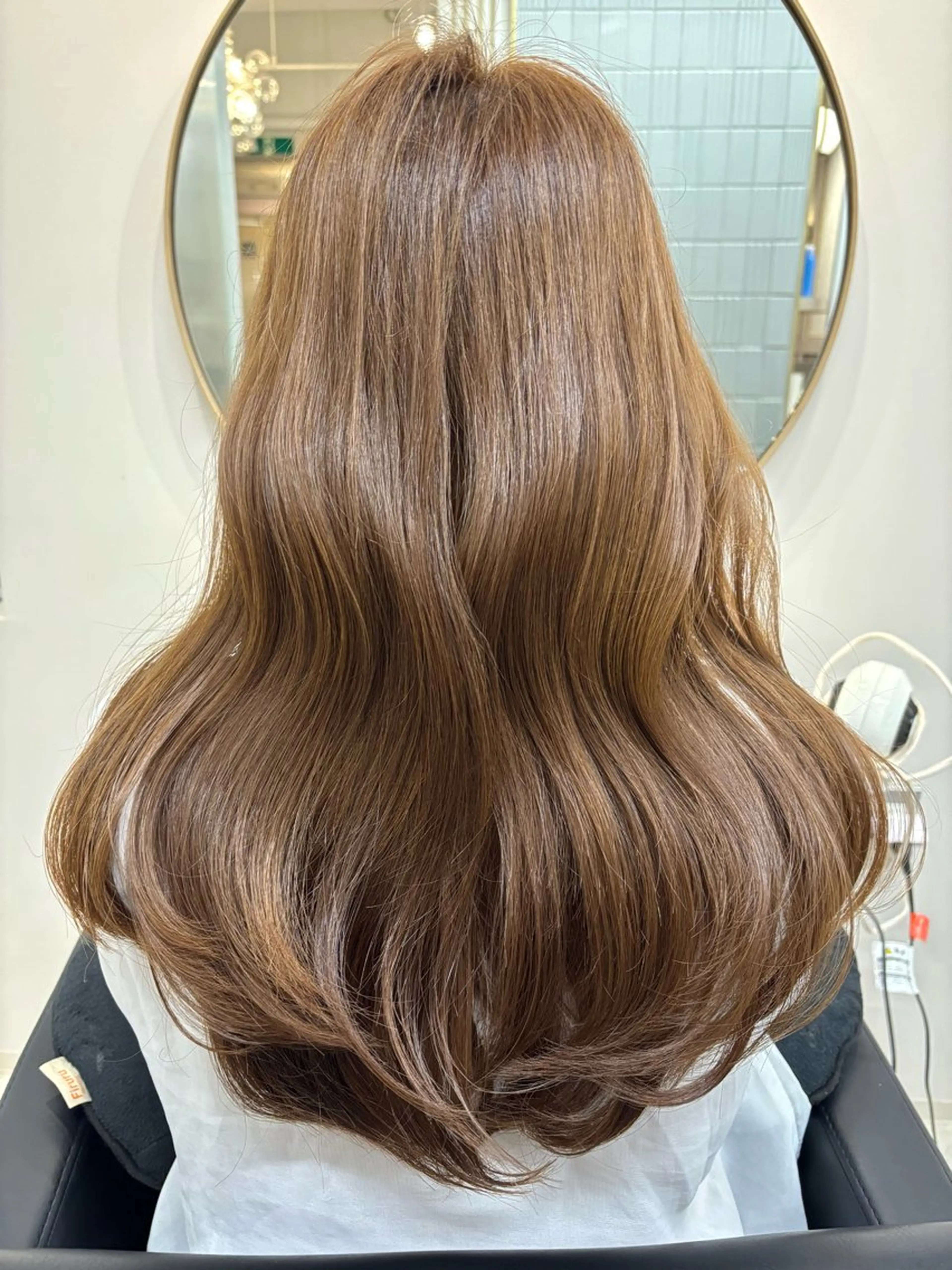 セミロング カラー カット ヘアカラー トリートメント レイヤーカット🍒韓 国ヘア🍒ひかりのヘアスタイル