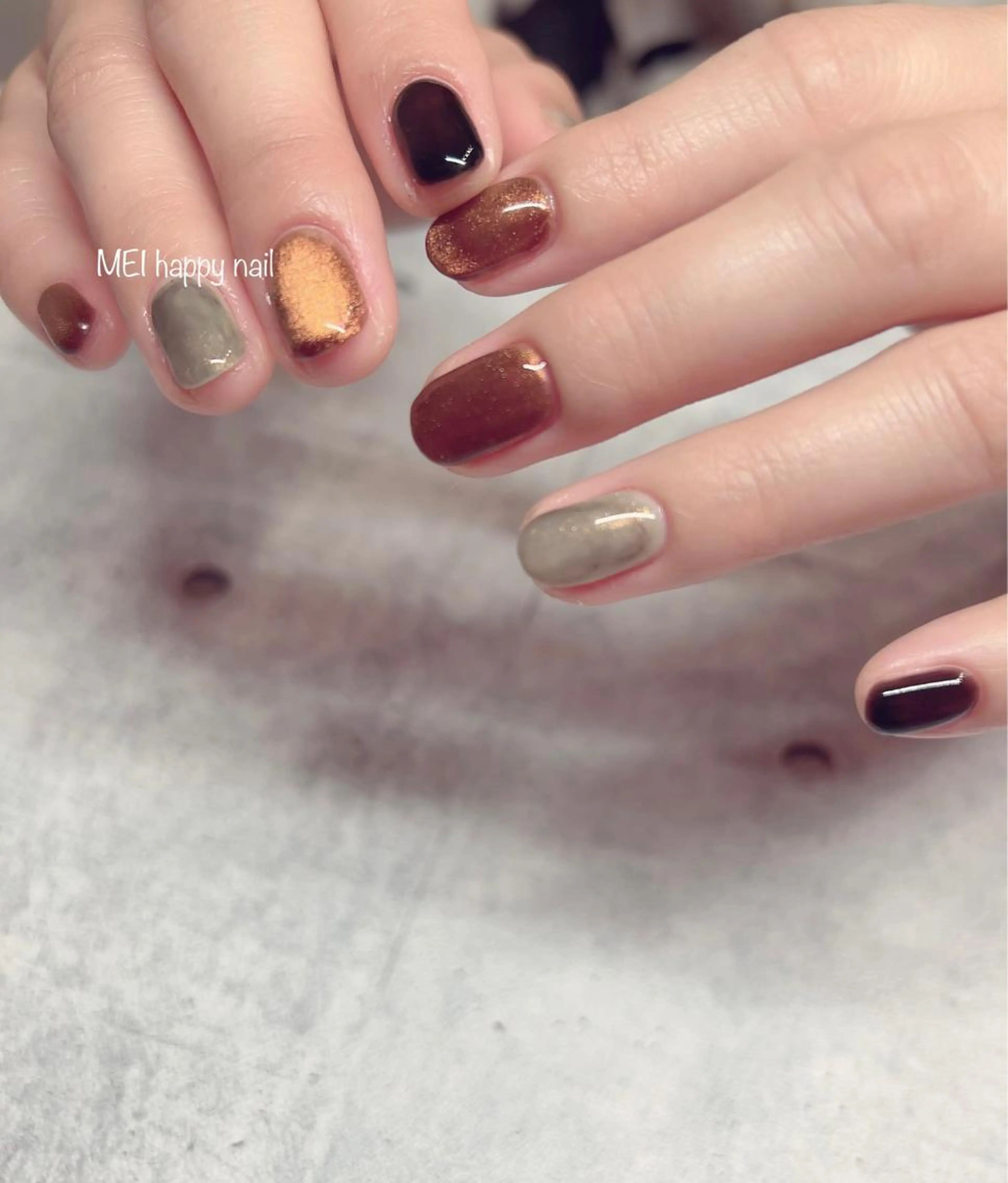 初回オフ無料《パラジェル込トレンドデザイン》当店人気ケアで美爪に♪ご希望のアート4​〜​5本込/モヤモヤ系可/(持込可)の写真