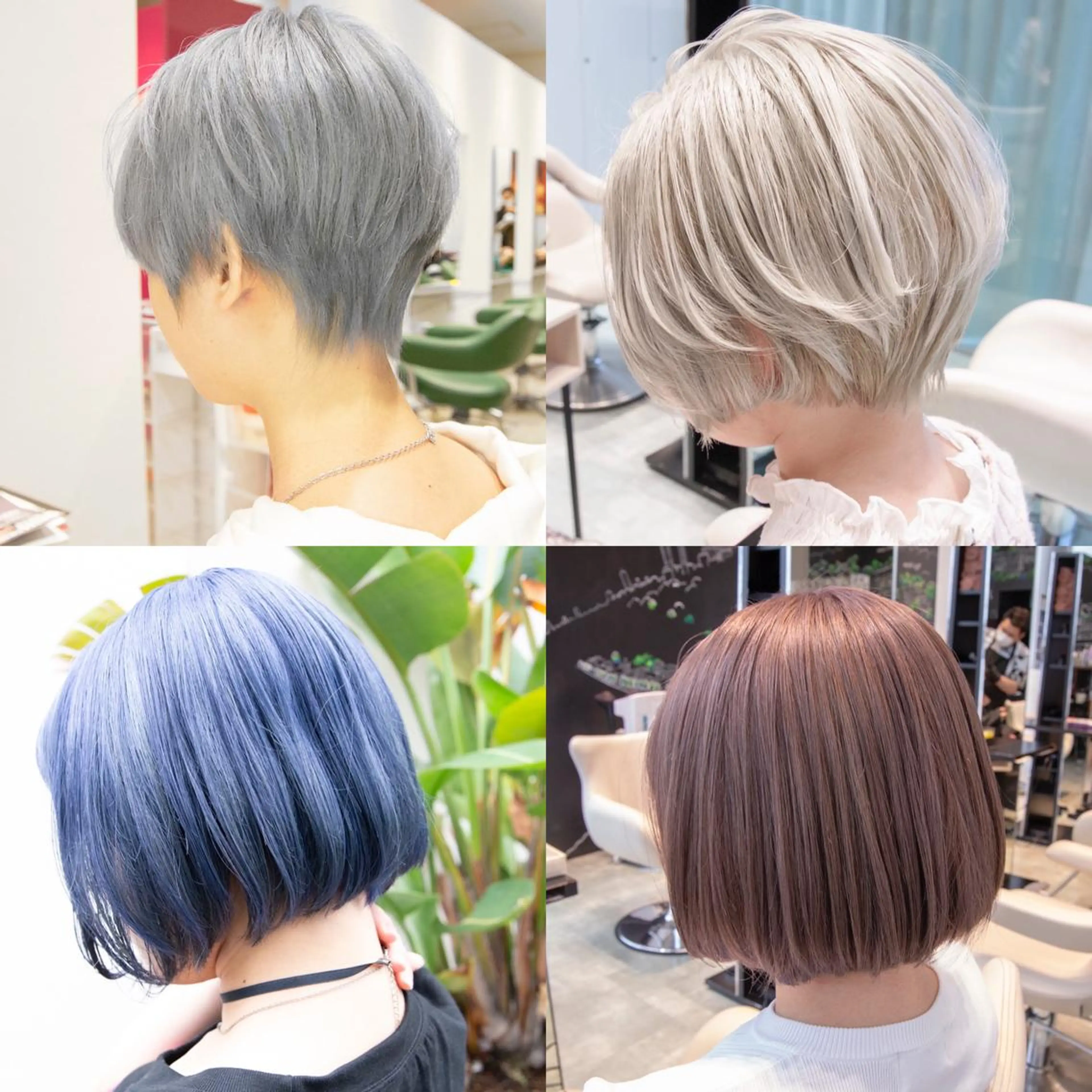 ショート カラー Re:ta Hair 飯田淳平のヘアスタイル