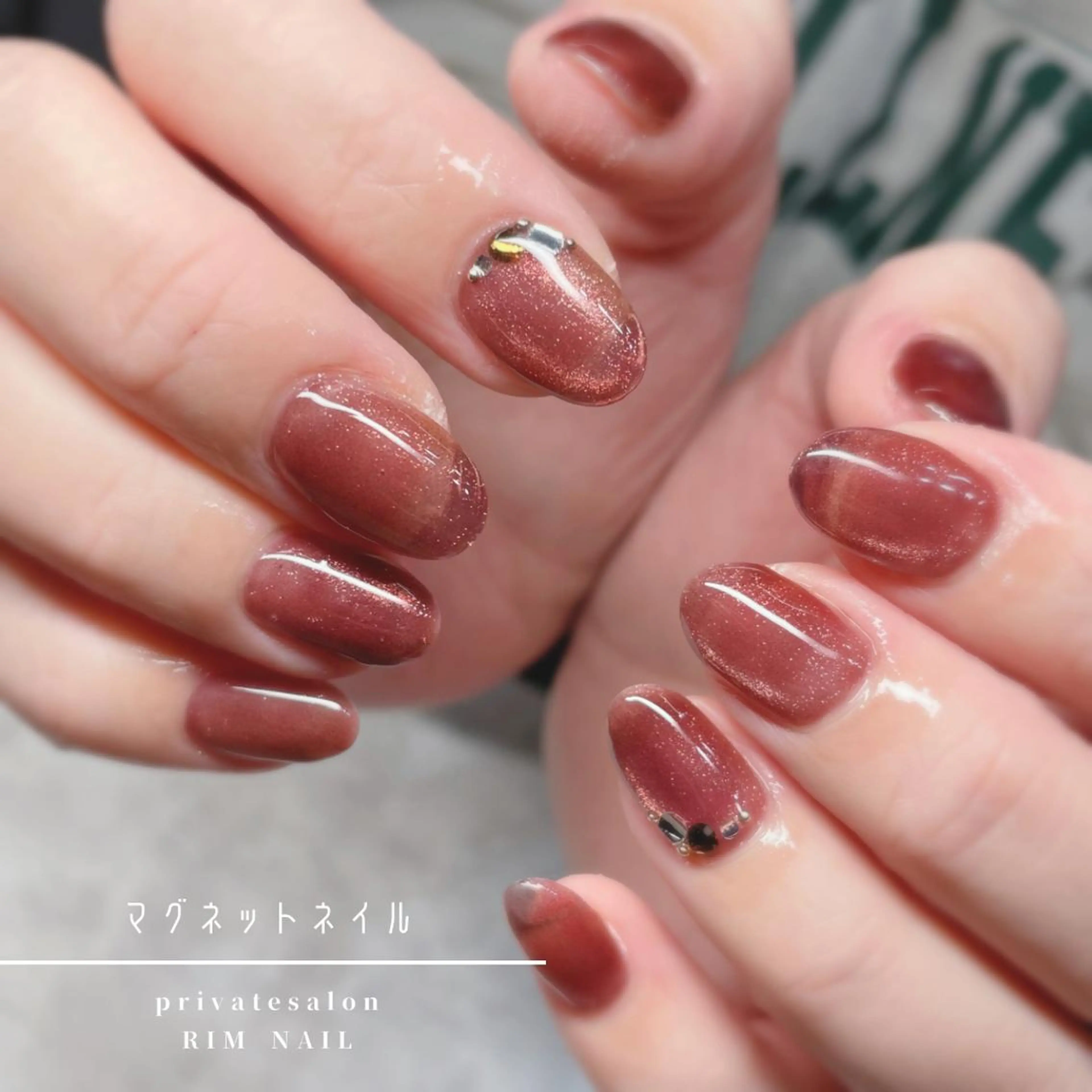 ネイル ジェルネイル ハンドネイル RIMNAIL リムネイルのネイルデザイン