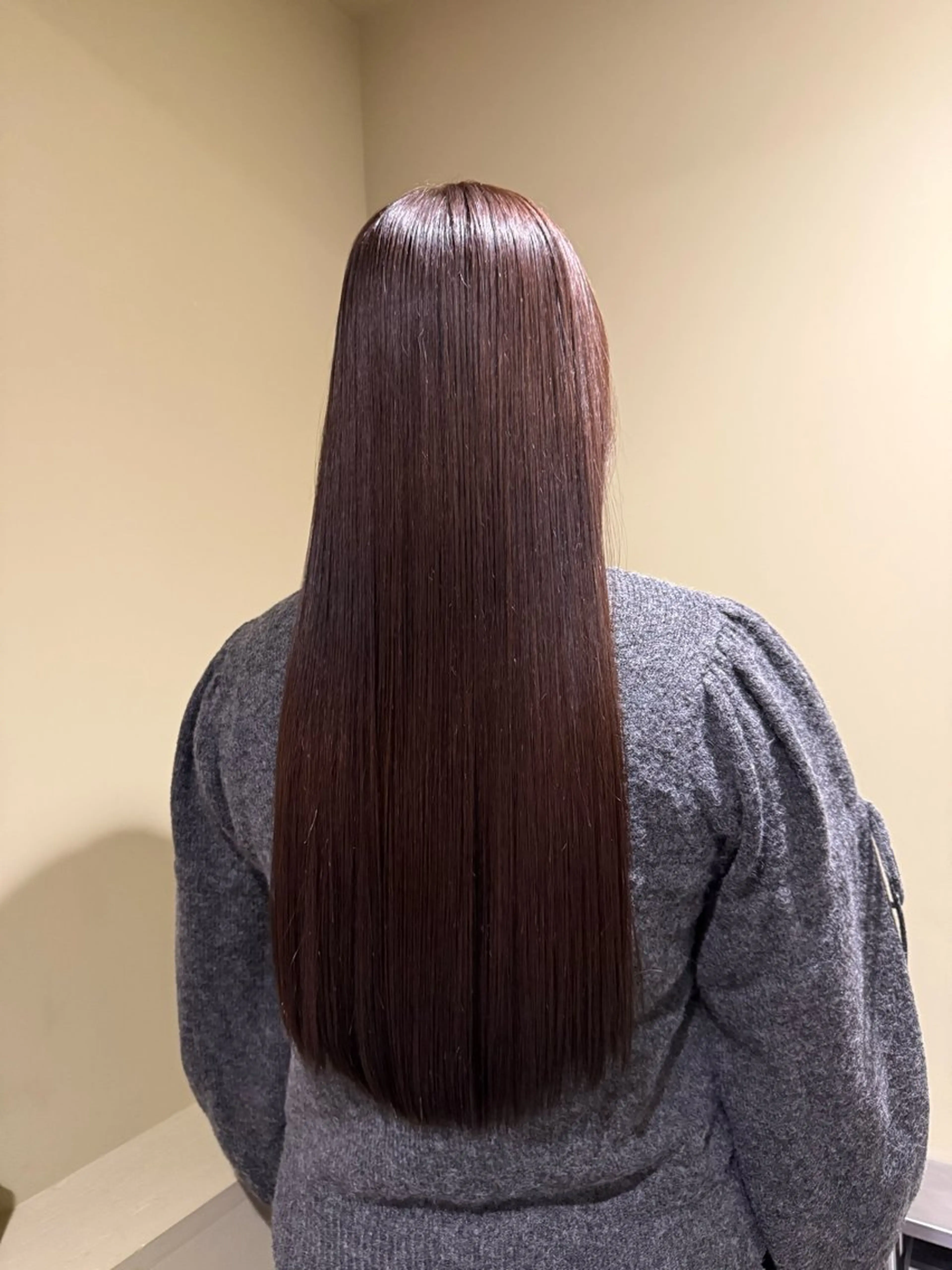 ロング カラー ブリーチ ブラウンカラー ブリーチなしカラー ユイナ/ハイトーン /透明感カラー🫧のヘアスタイル