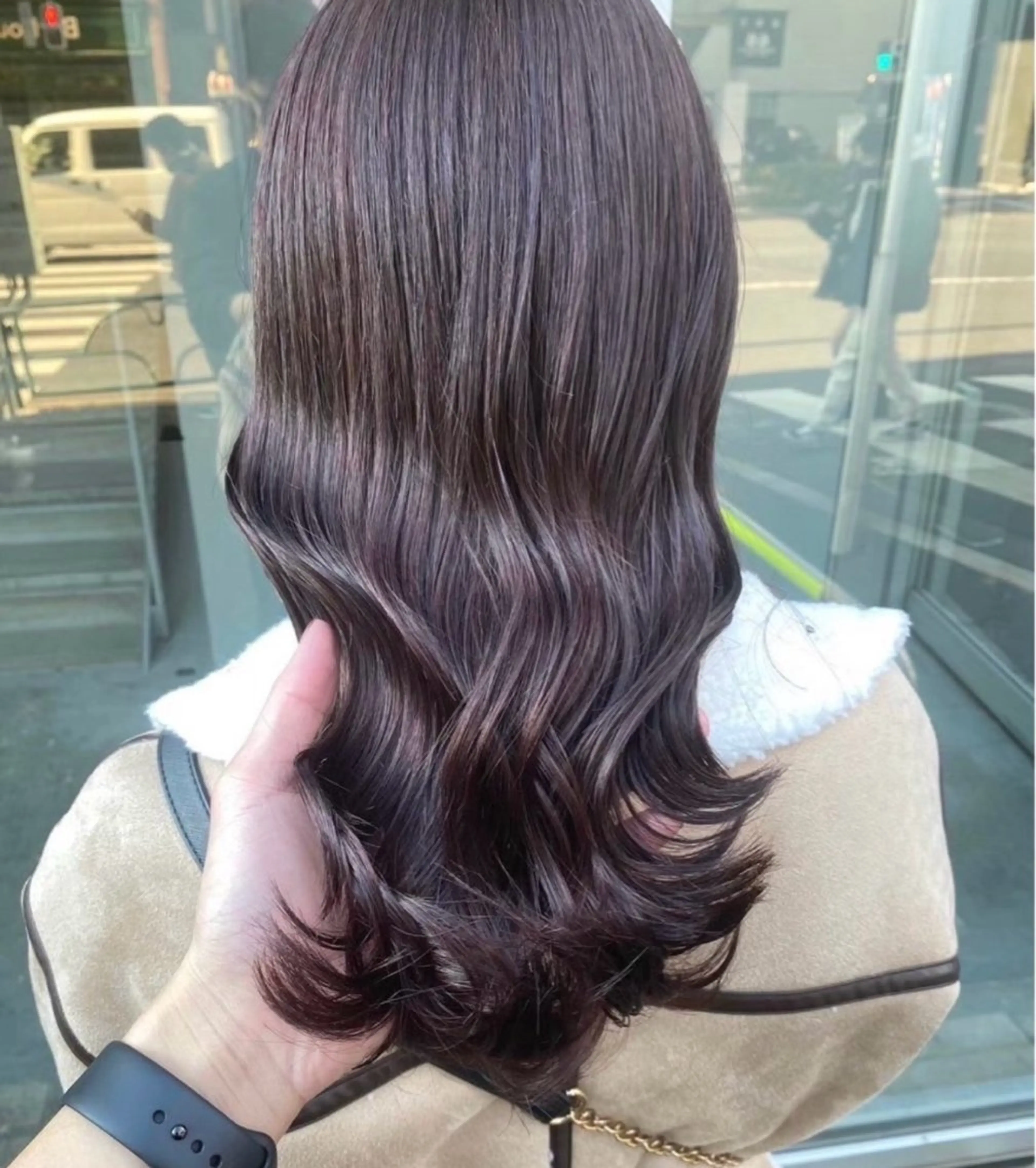 ロング miku/ラベンダー 透明感カラー🪻❤︎のヘアスタイル