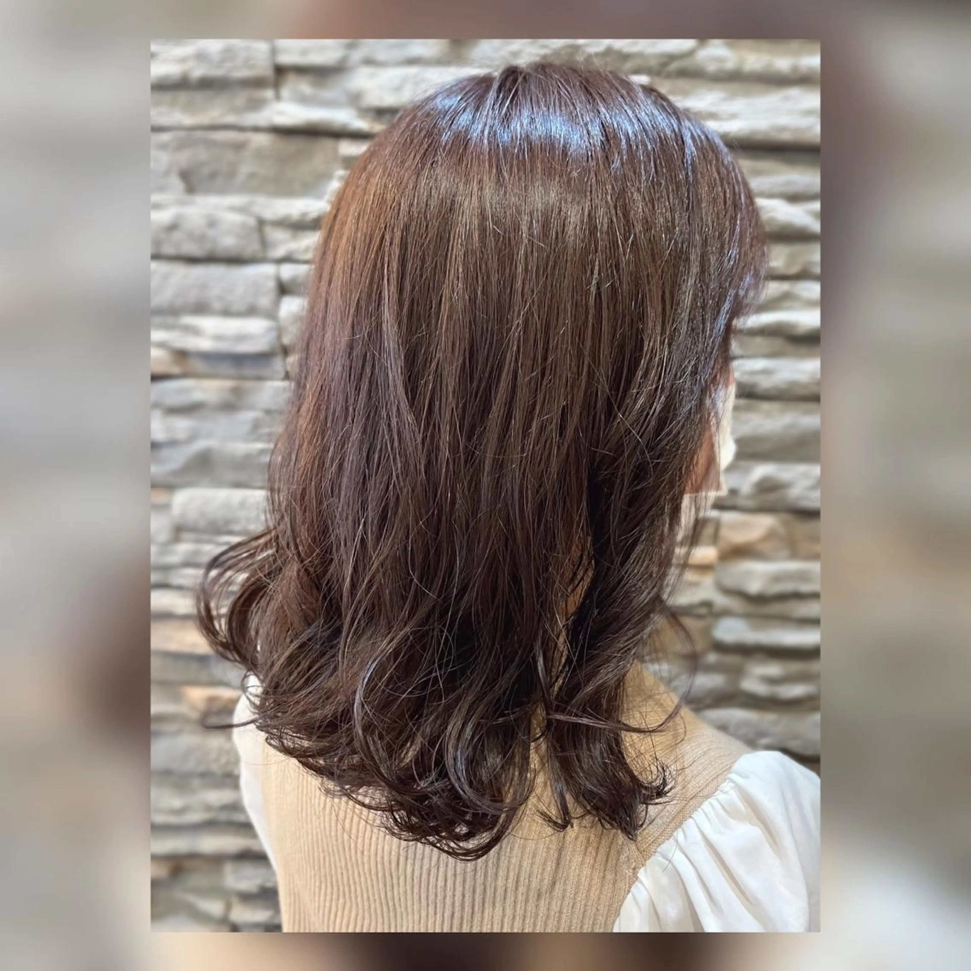 ミディアム 髪質改善美容室Qin hair所属・【女性限定】 👑hanaのヘアスタイル