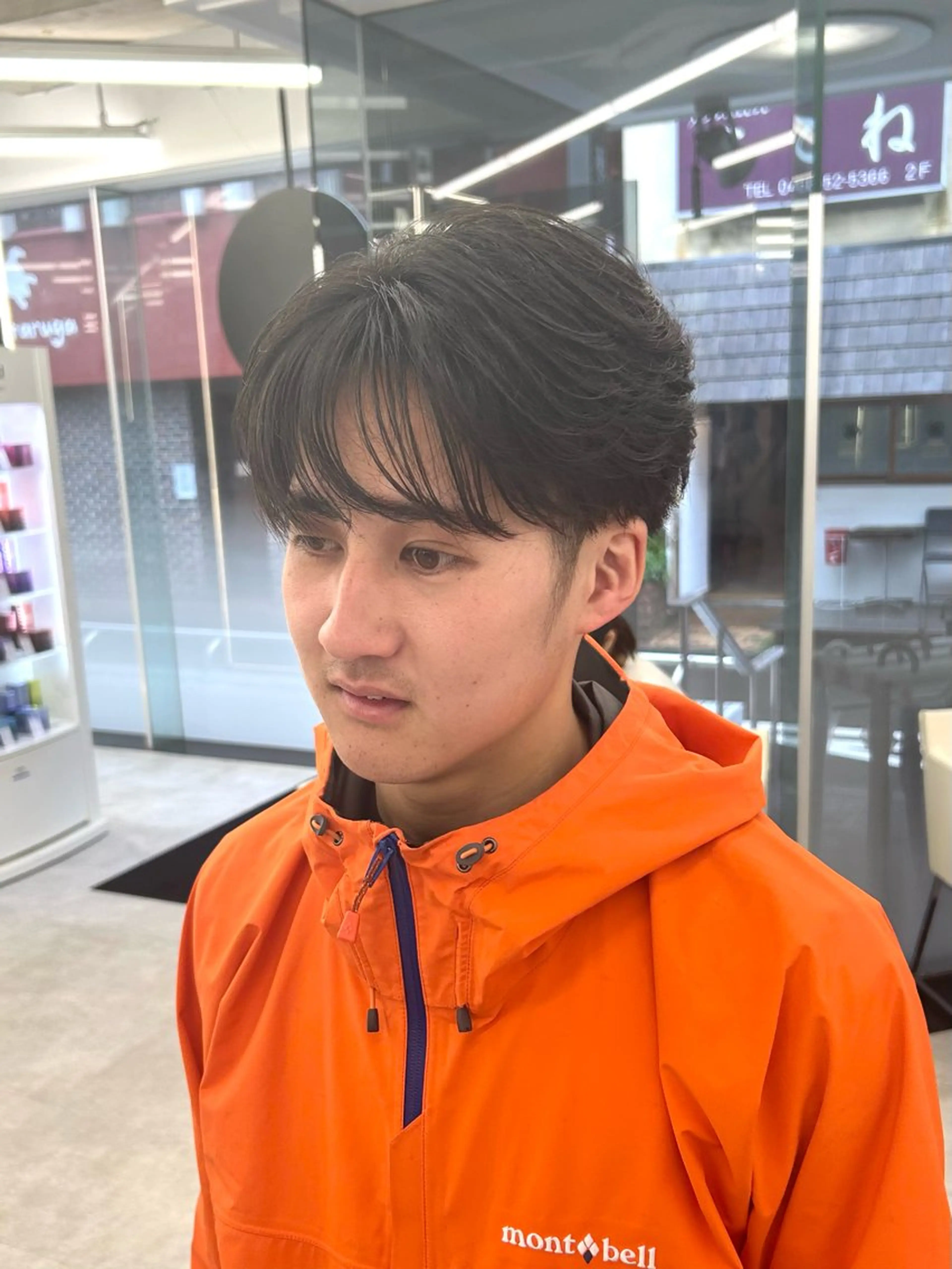 メンズ カット トリートメント 透明感ハイトーン特化 /ケアブリーチ/莉駒のヘアスタイル