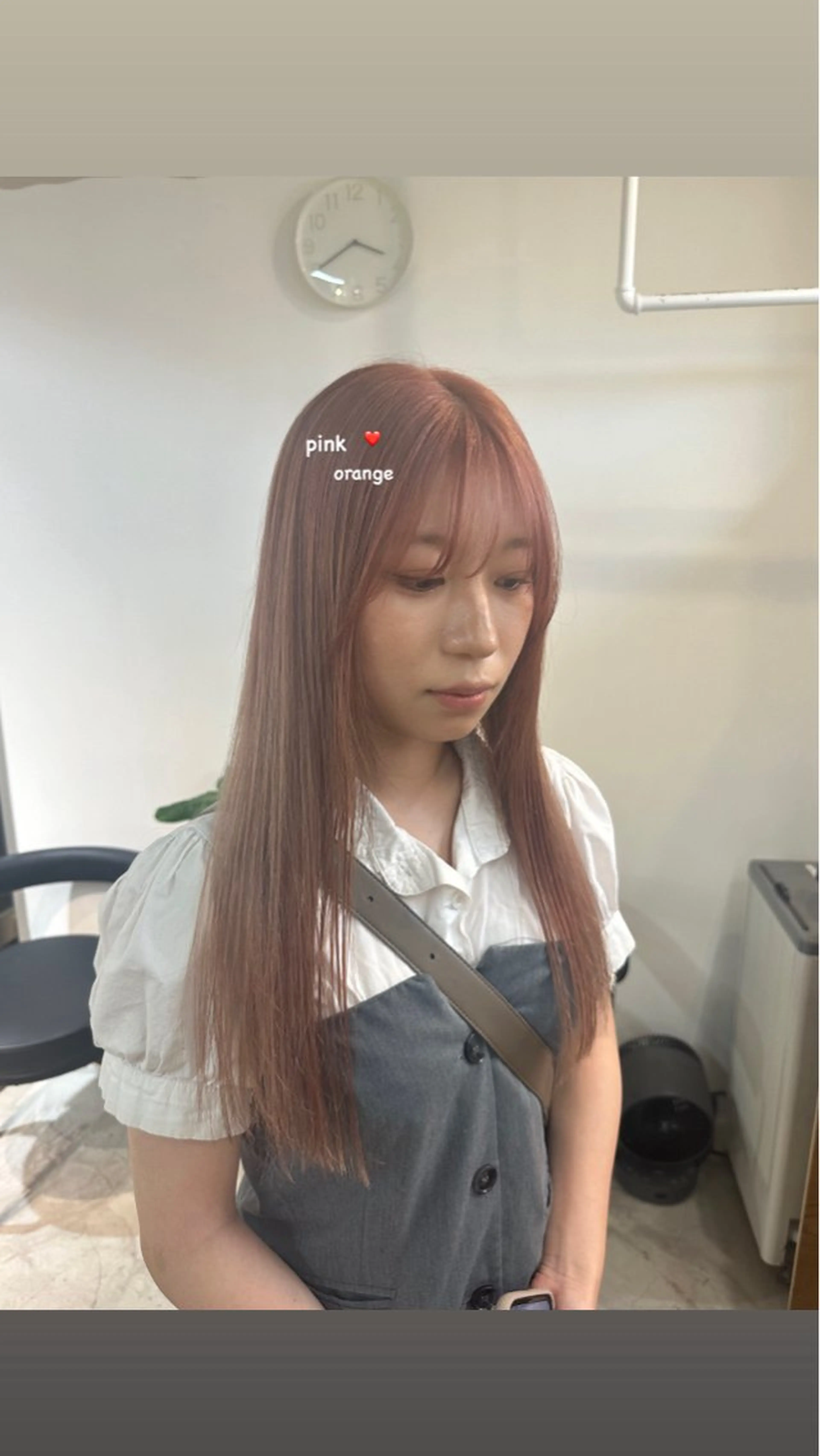 ロング カット ヘアカラー fit /Rihoのヘアスタイル