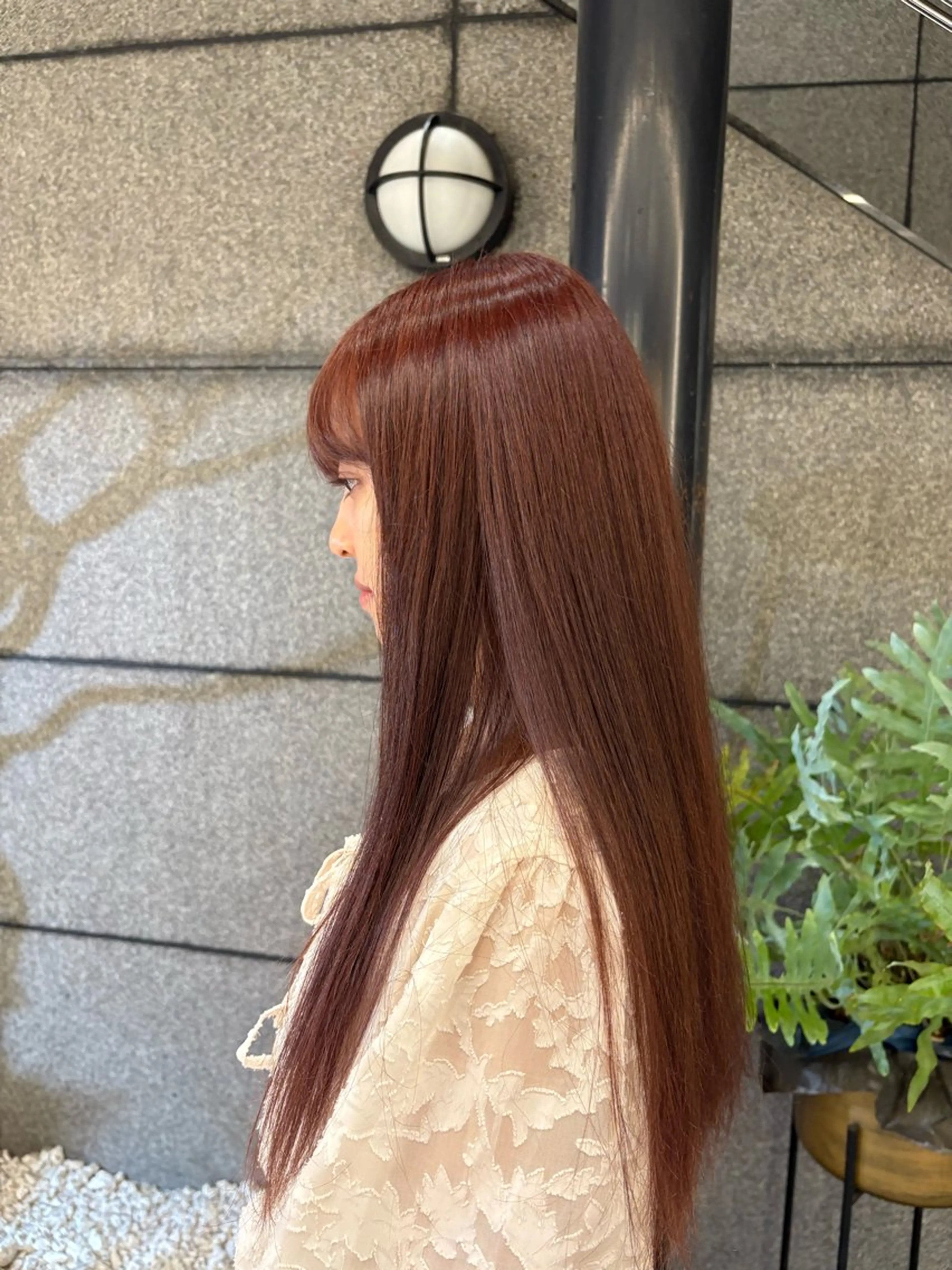 ロング カラー ブリーチ ケアブリーチ ダブルカラー グラデーションカラー ハイライトカラー 似合わせカラー🎱 renのヘアスタイル
