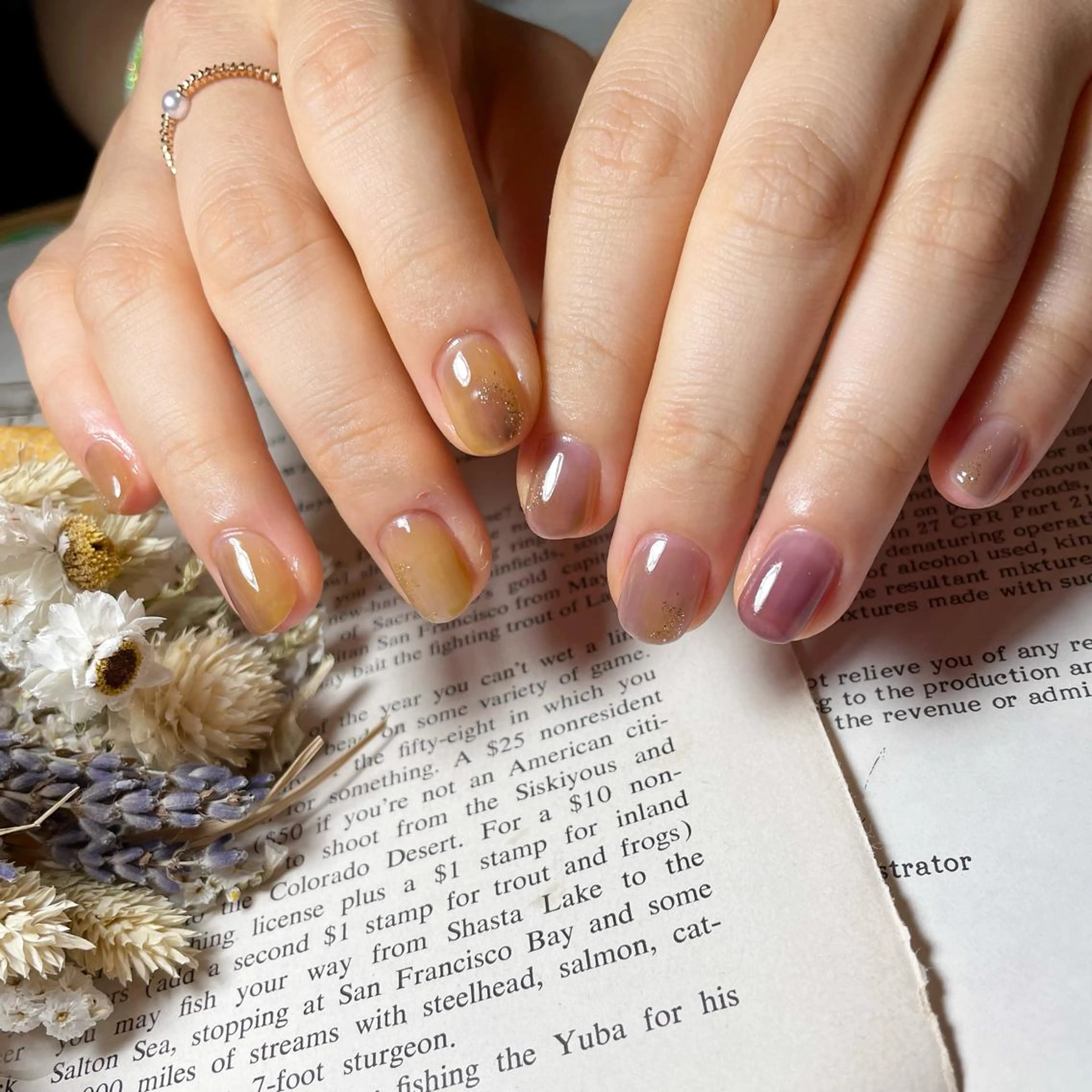 ネイル アートネイル カジュアル ニュアンスネイル ショートネイル シンプルネイル ハンドネイル kanako nail所属・popolina kanakoのネイルデザイン