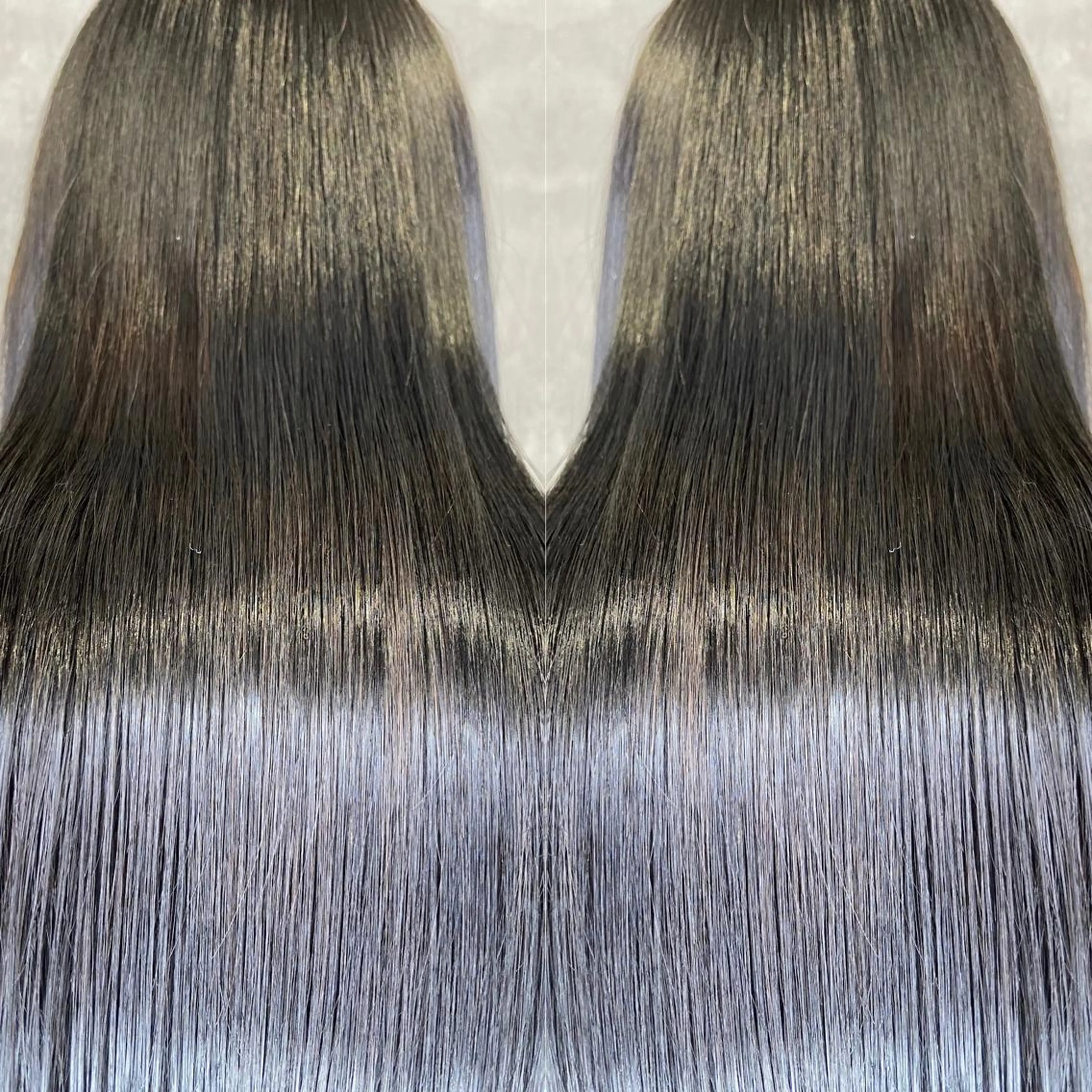 ロング カラー 縮毛矯正 縮毛矯正 トリートメント ツバサ 髪質改善のヘアスタイル