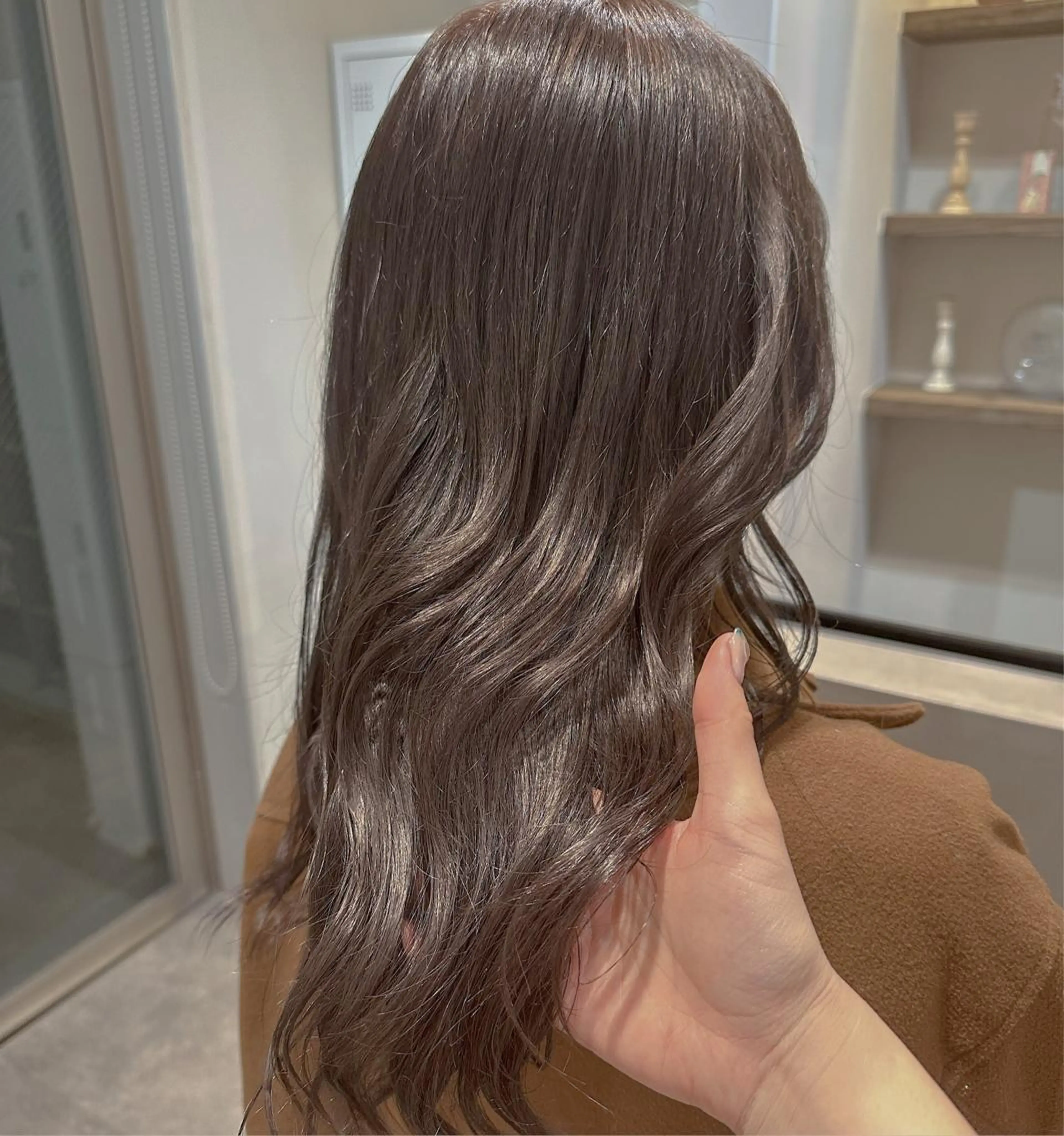 カラー ブリーチ グレージュ ヘアカラー トリートメント yaya/ 天神美容室uyuのその他イメージ