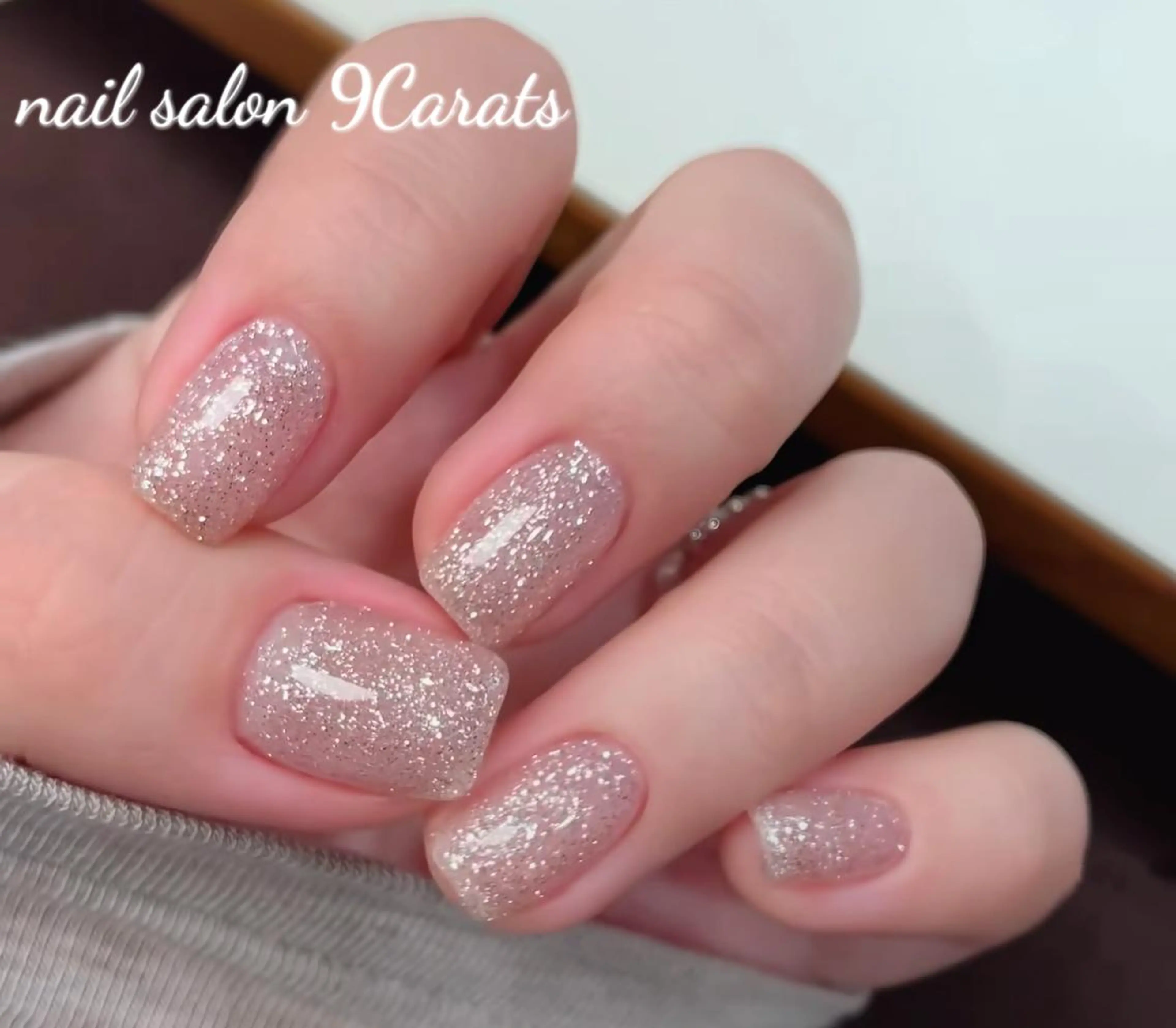 ネイル 💜ワンホンネイル ナインカラット💎のネイルデザイン