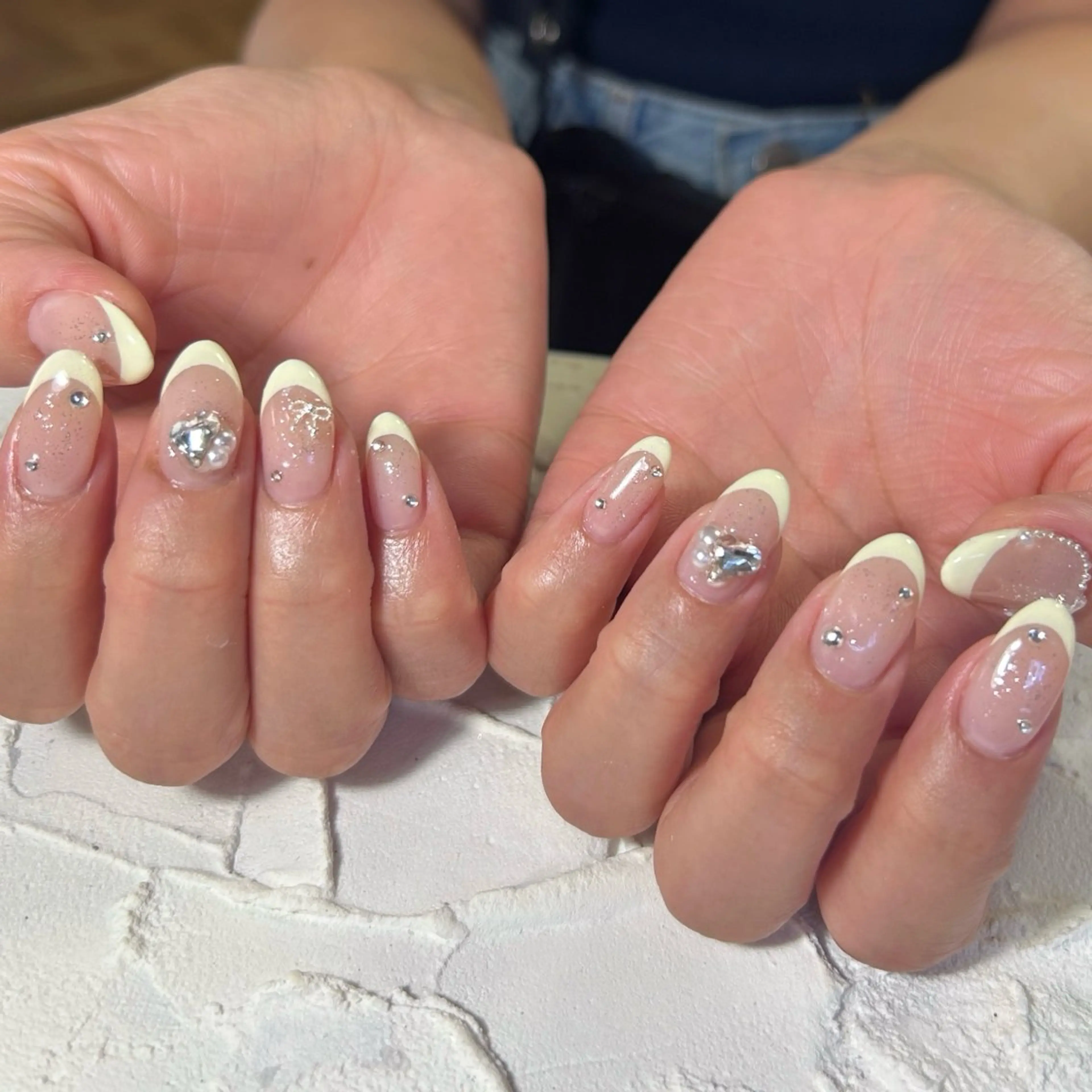 ネイル フレンチネイル ハンドネイル Lofinails ちひろのネイルデザイン