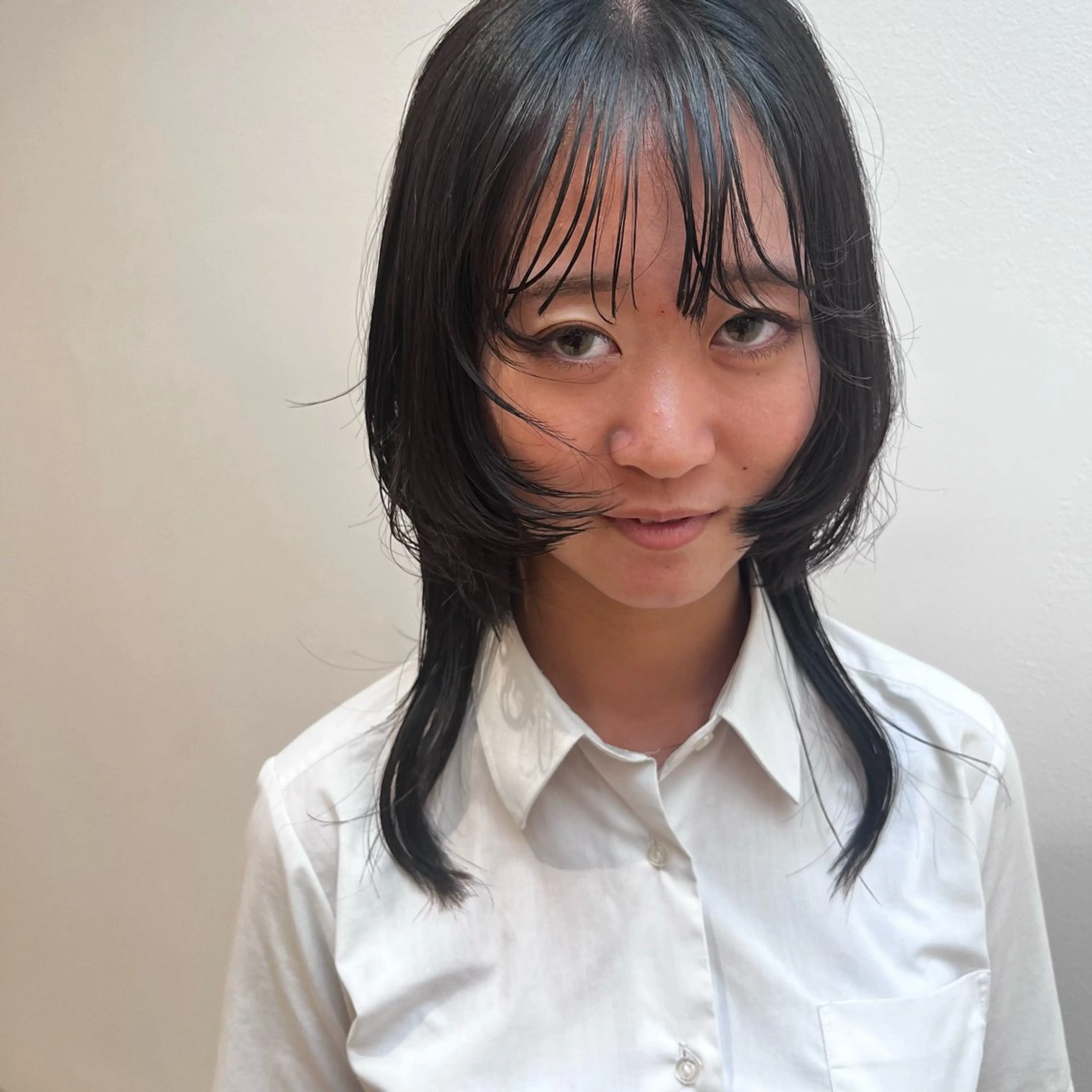 ロング ロング ウルフカット カット 🐺ウルフ× ハイトーン🐺MOEのヘアスタイル