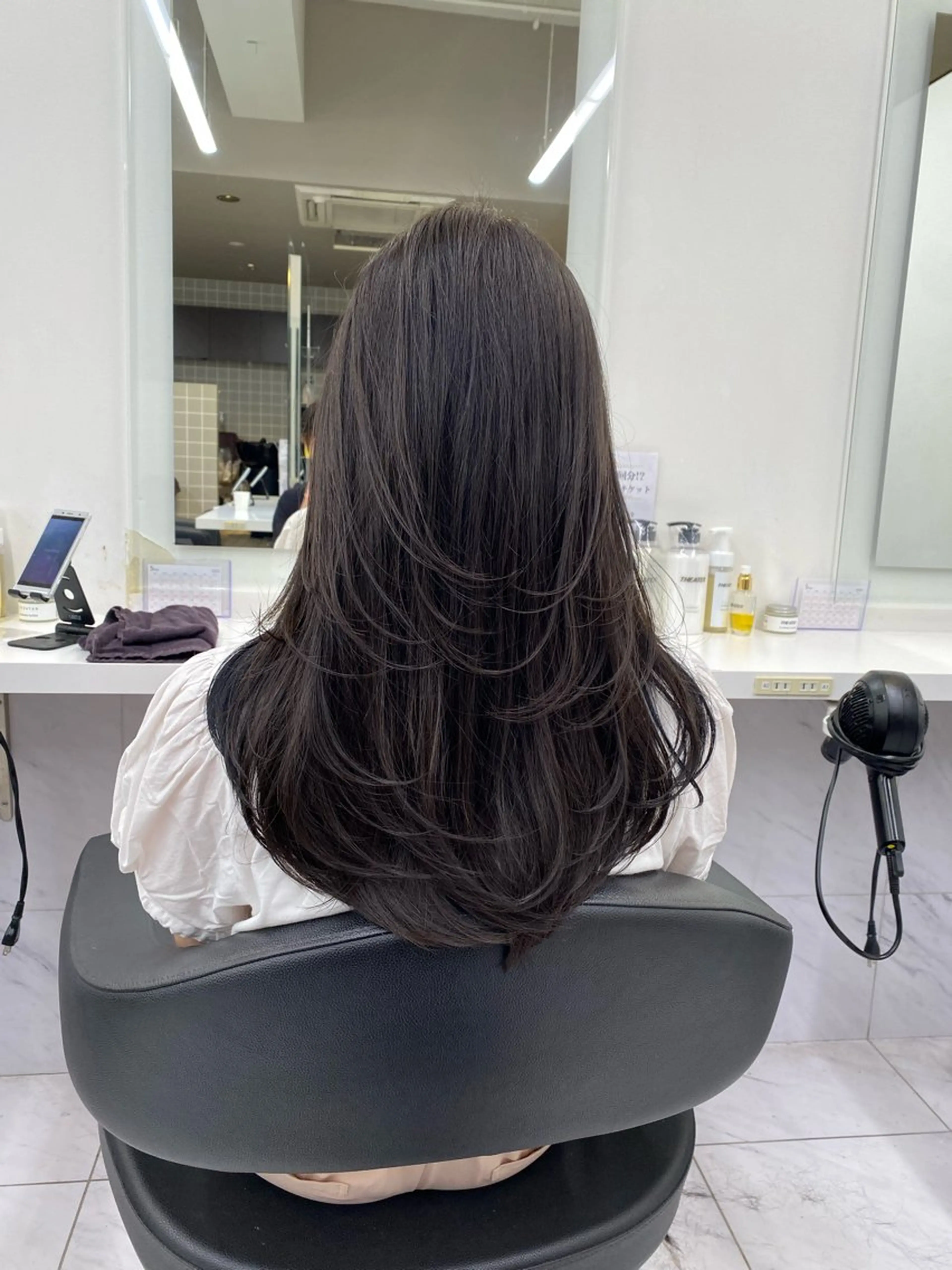 ロング カラー カット パーマ トリートメント 🔷似合わせのプロ KUMA🔷のヘアスタイル