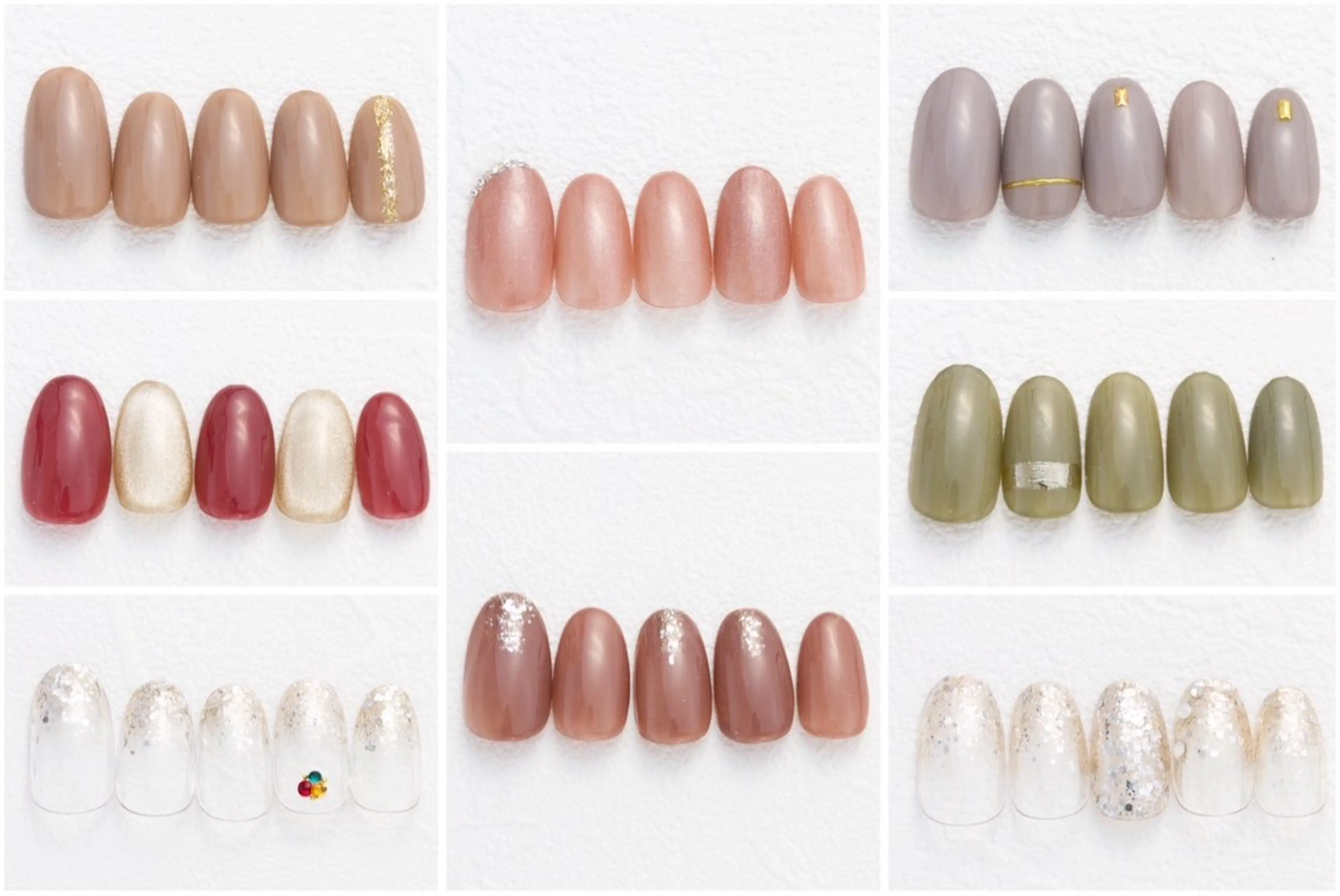 ネイル シンプルネイル クレアラルーチェ 広島店のネイルデザイン