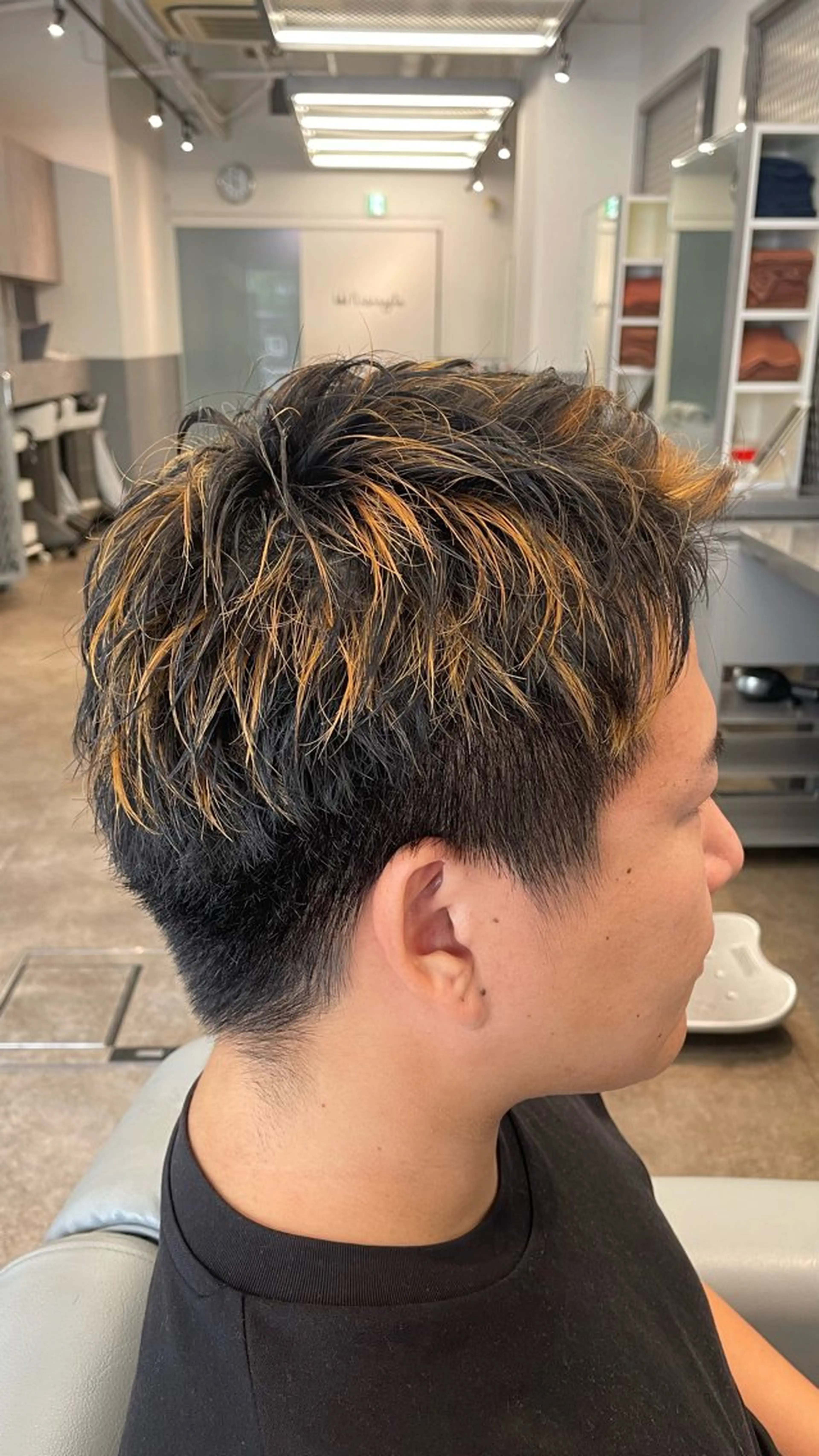 ショート カラー メンズ Noisyle 西本町店所属・メンズ特化美容師 ⭐️ヤマモトのヘアスタイル