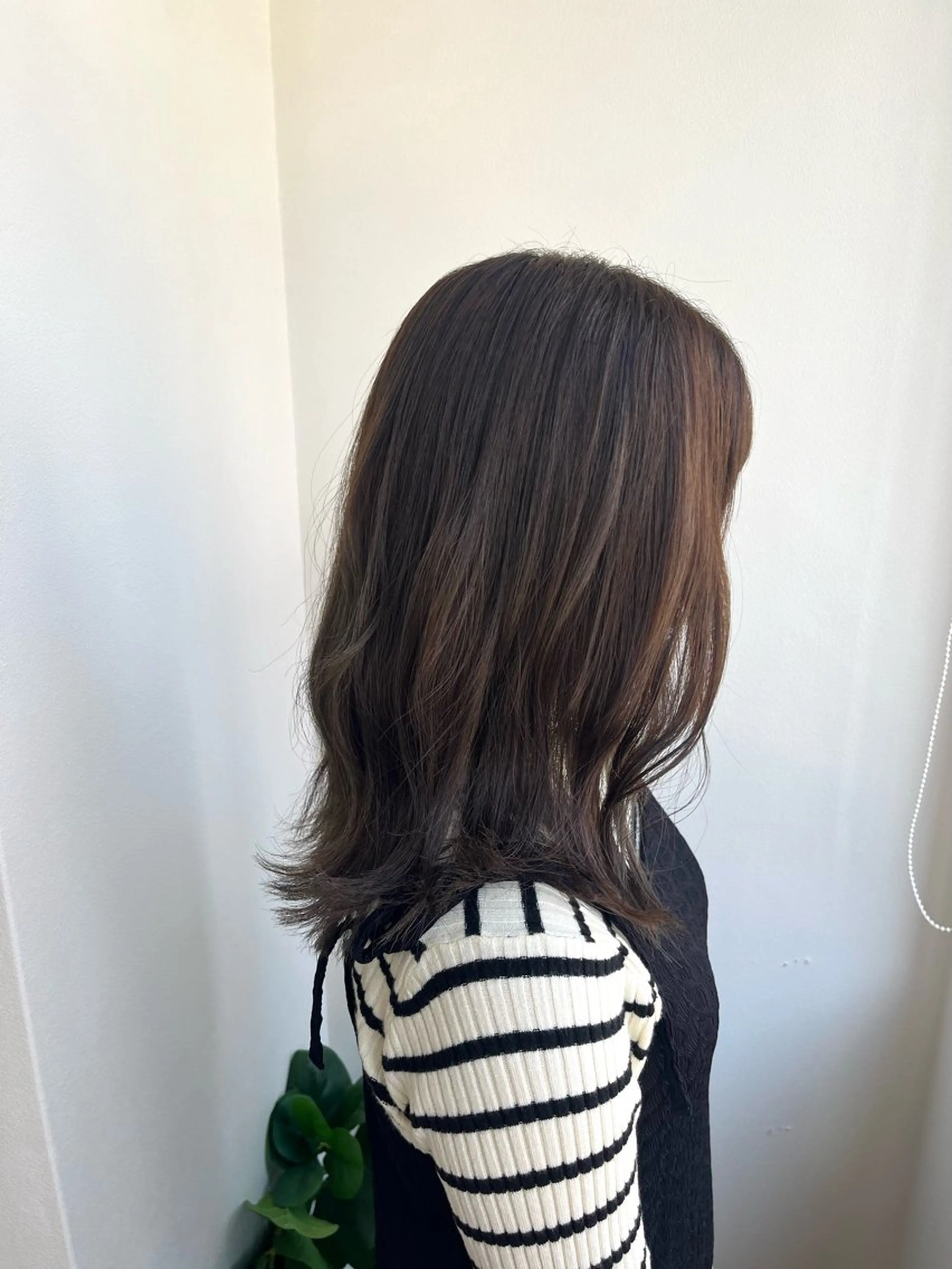 カラー ブリーチ 透明感カラー ダブルカラー ブリーチなしカラー ヘアカラー Sherry/R 三川町　山本なつみのヘアスタイル