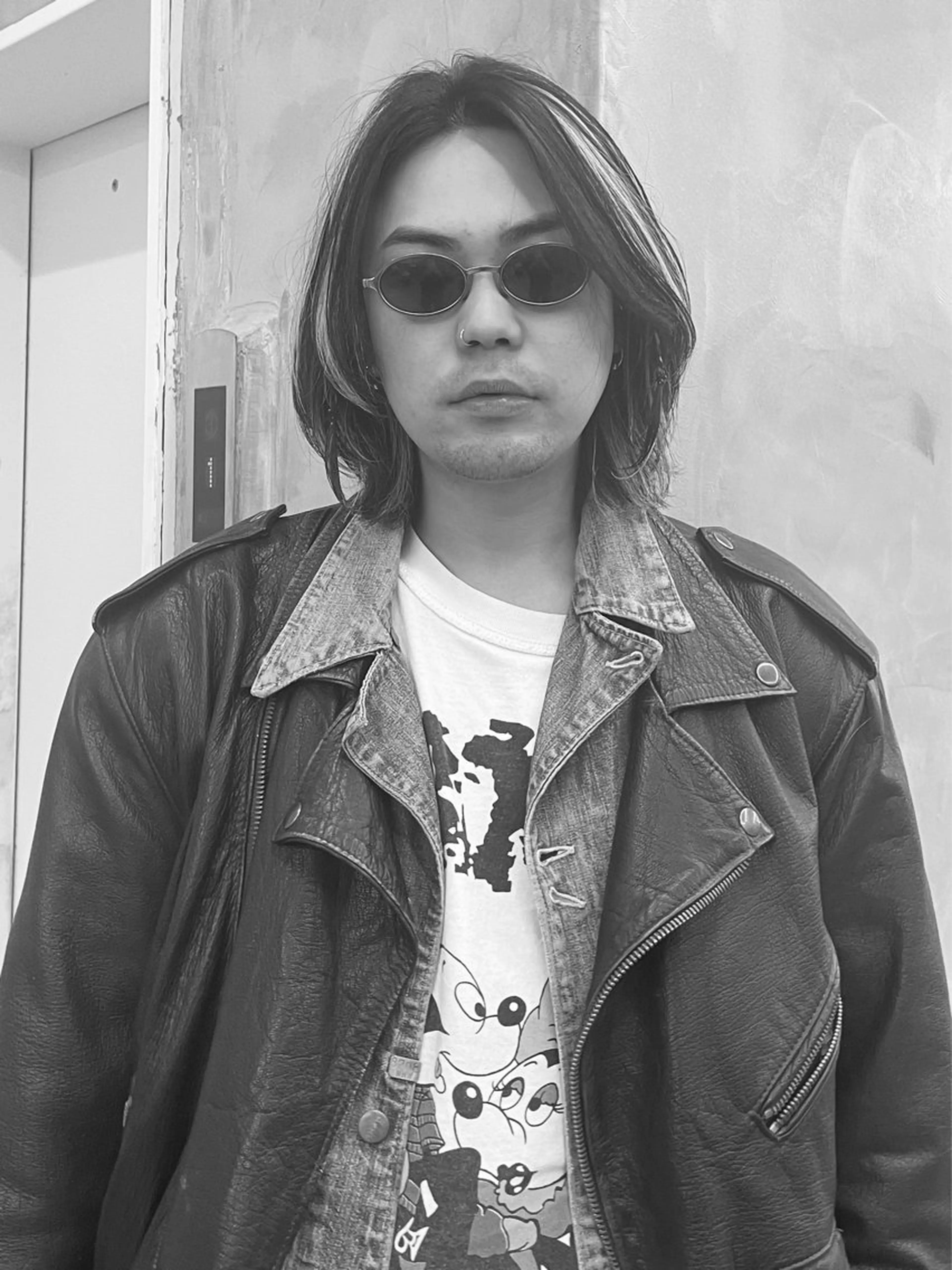 ロング メンズ メンズカット パーマ[佐橋]のヘアスタイル