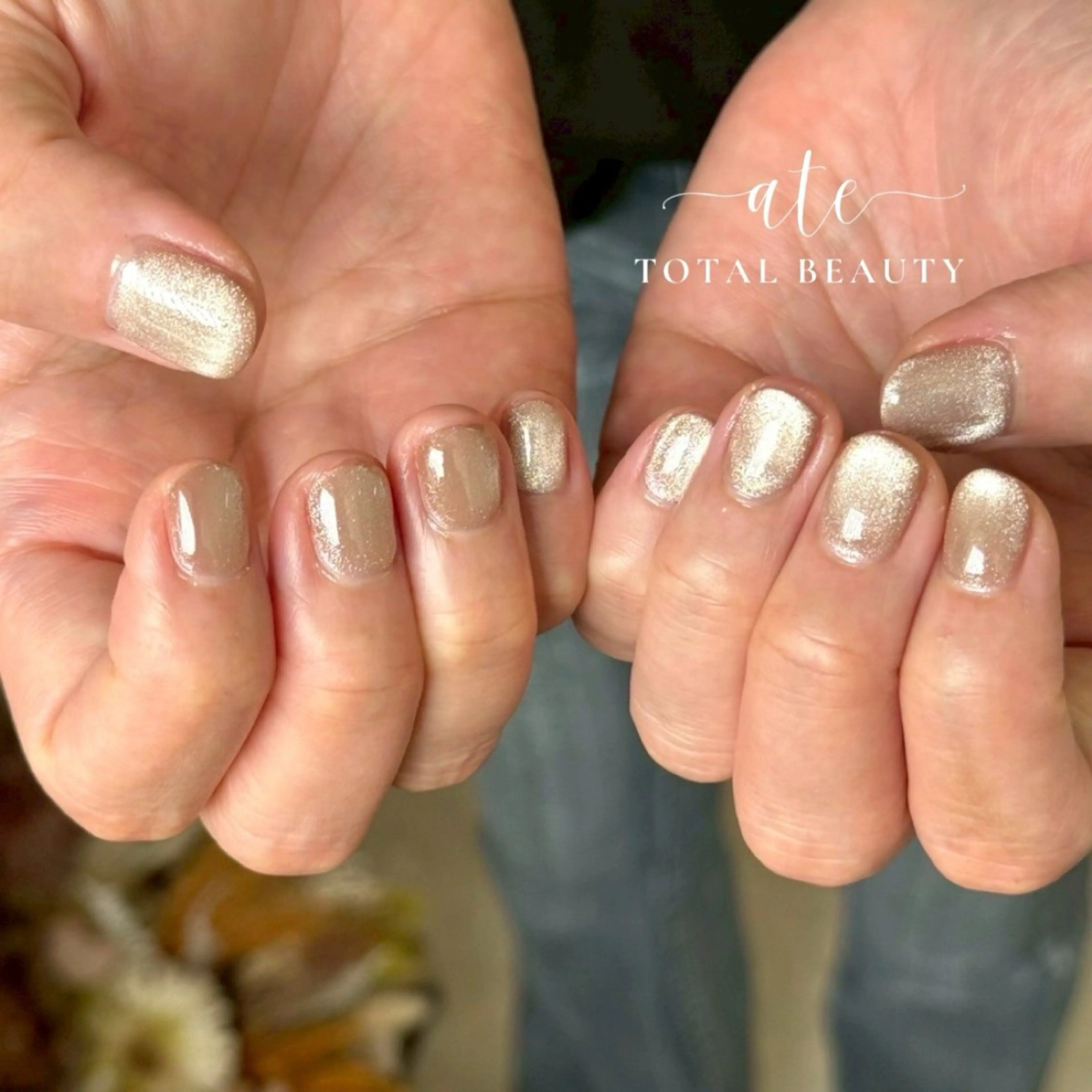 ネイル ハンドネイル Ate total beauty 新都心店所属・ate 新都心店 Arisaのネイルデザイン