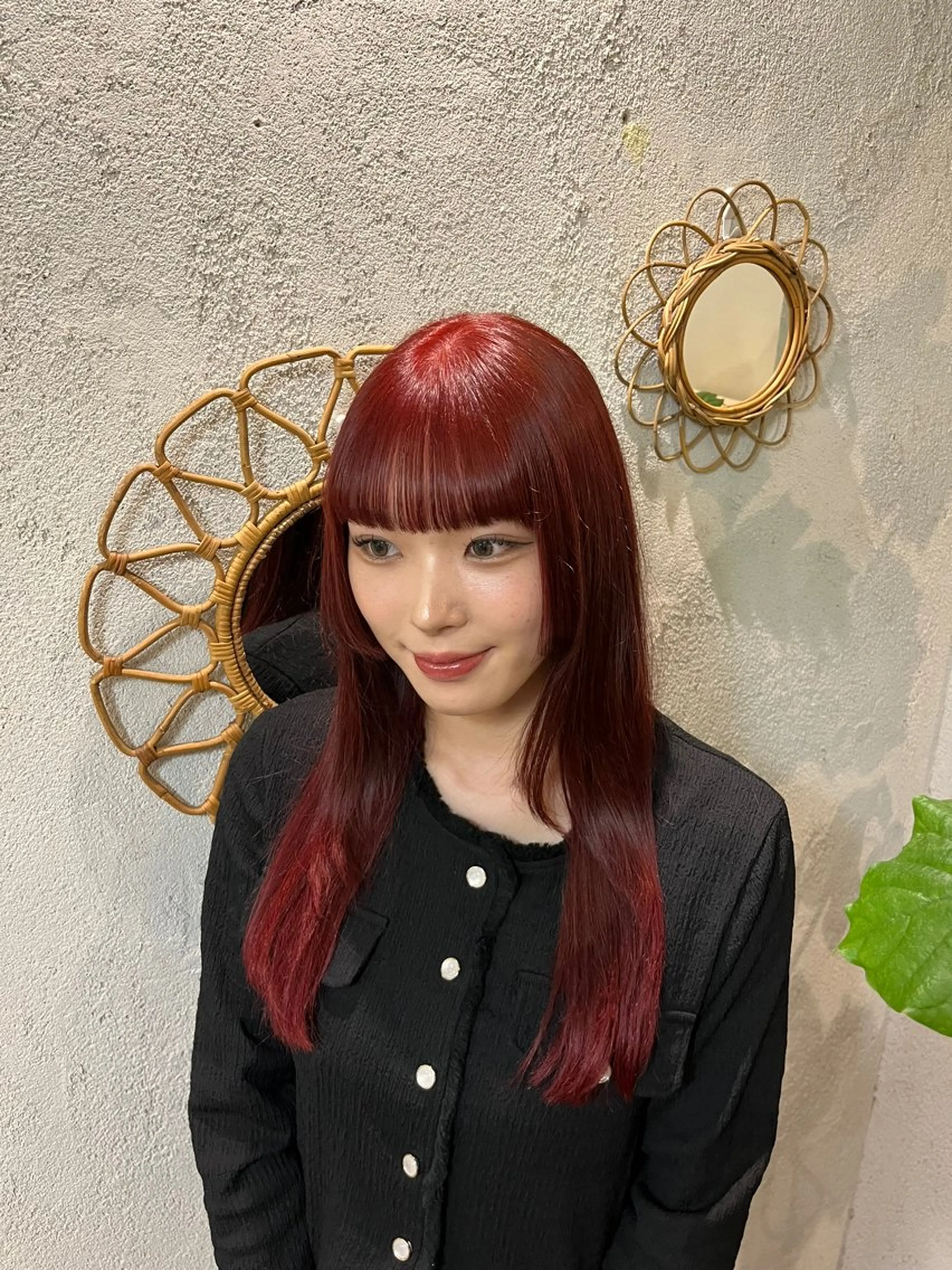 ロング ロング カット ヘアカラー 中宗 哲平のヘアスタイル