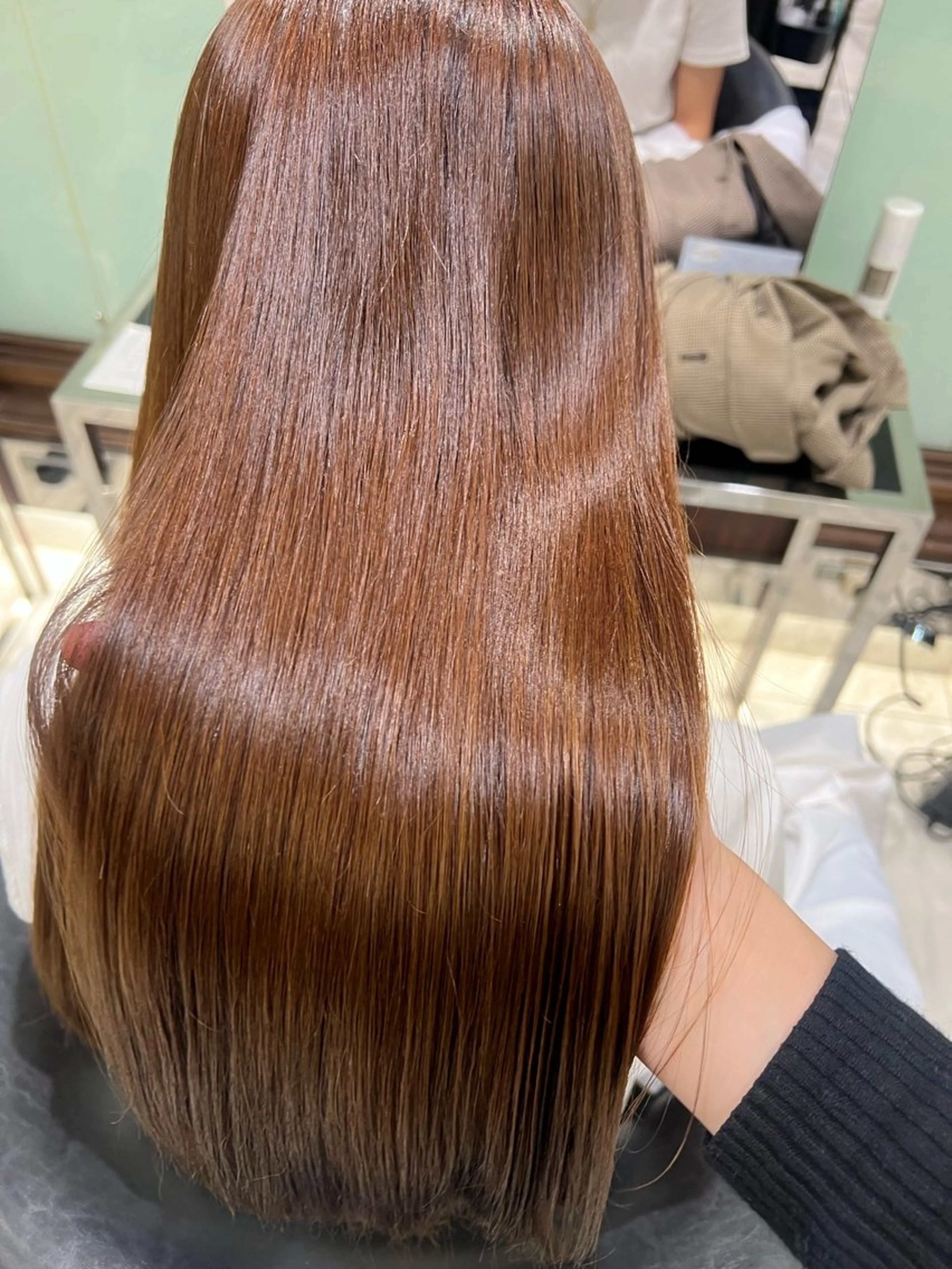 ロング ヘアアレンジ トリートメント 顔周り/透明感 🤍銀座RINOSEのヘアスタイル