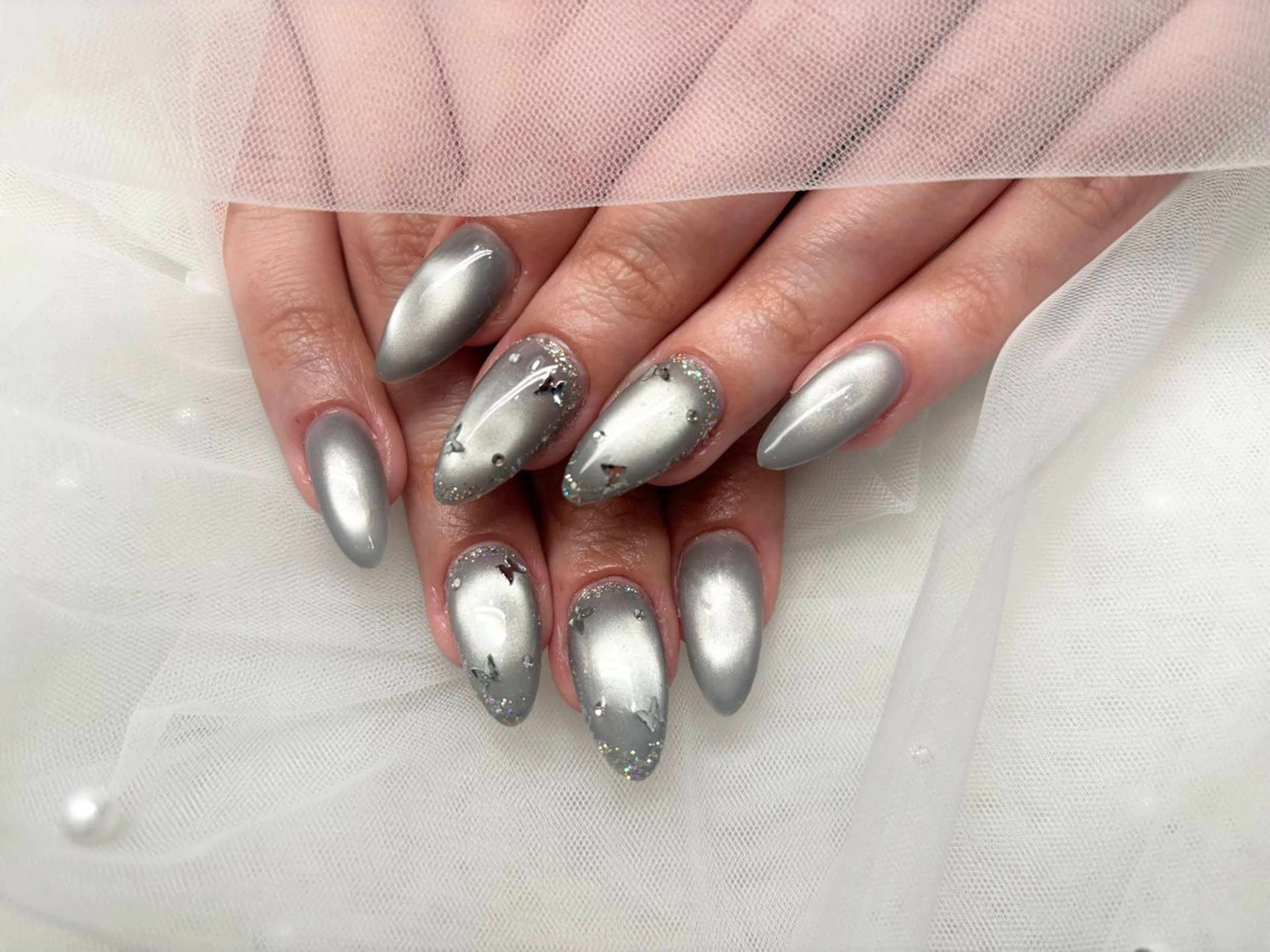 ネイル 長さ出し ビューティーサロン  MIYAVI所属・浅草MVYAVI うかのネイルデザイン