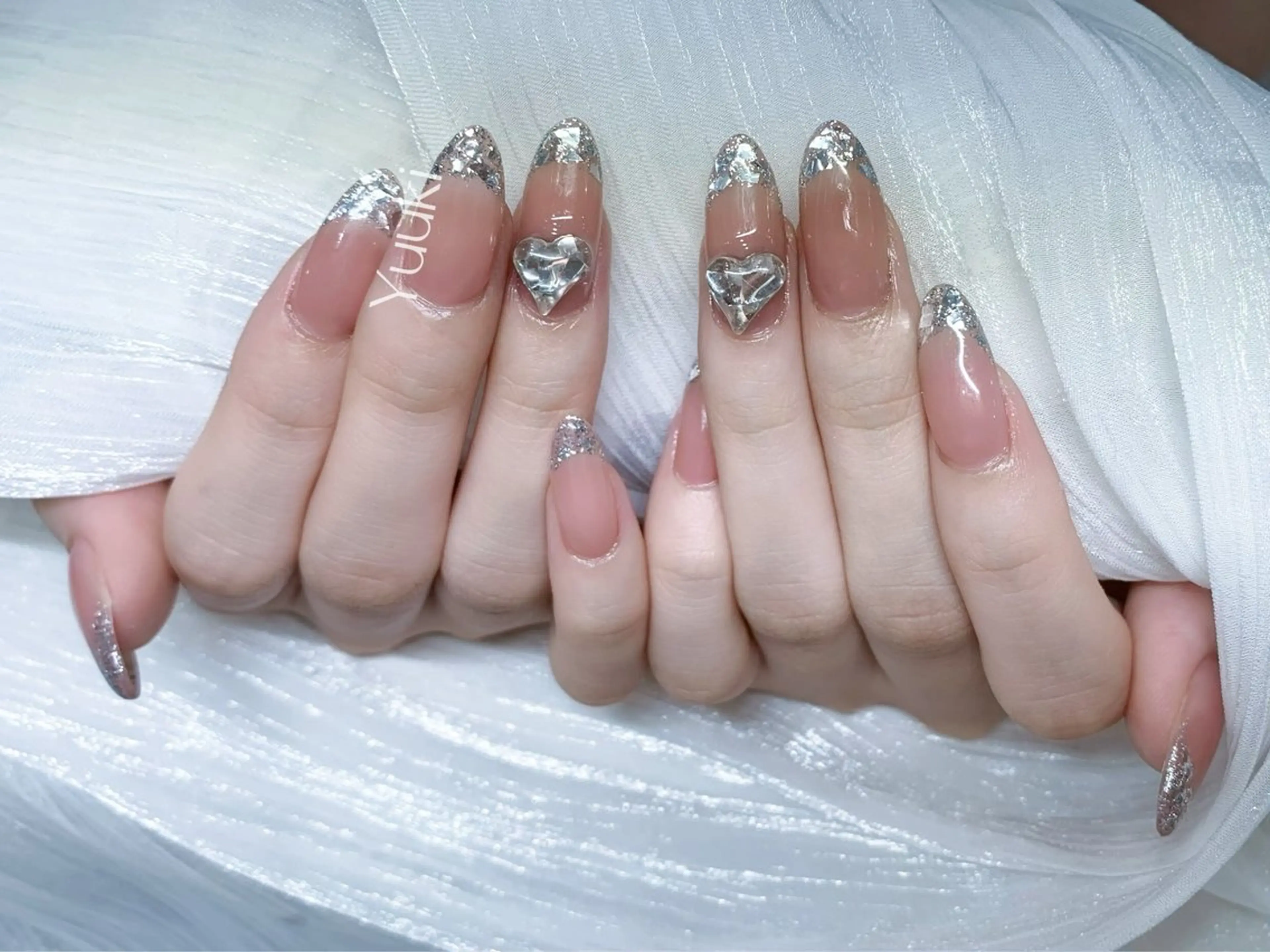 【☆NEW☆Instagramで話題のガラスフレンチ】★初回オフ無料¥7480の写真