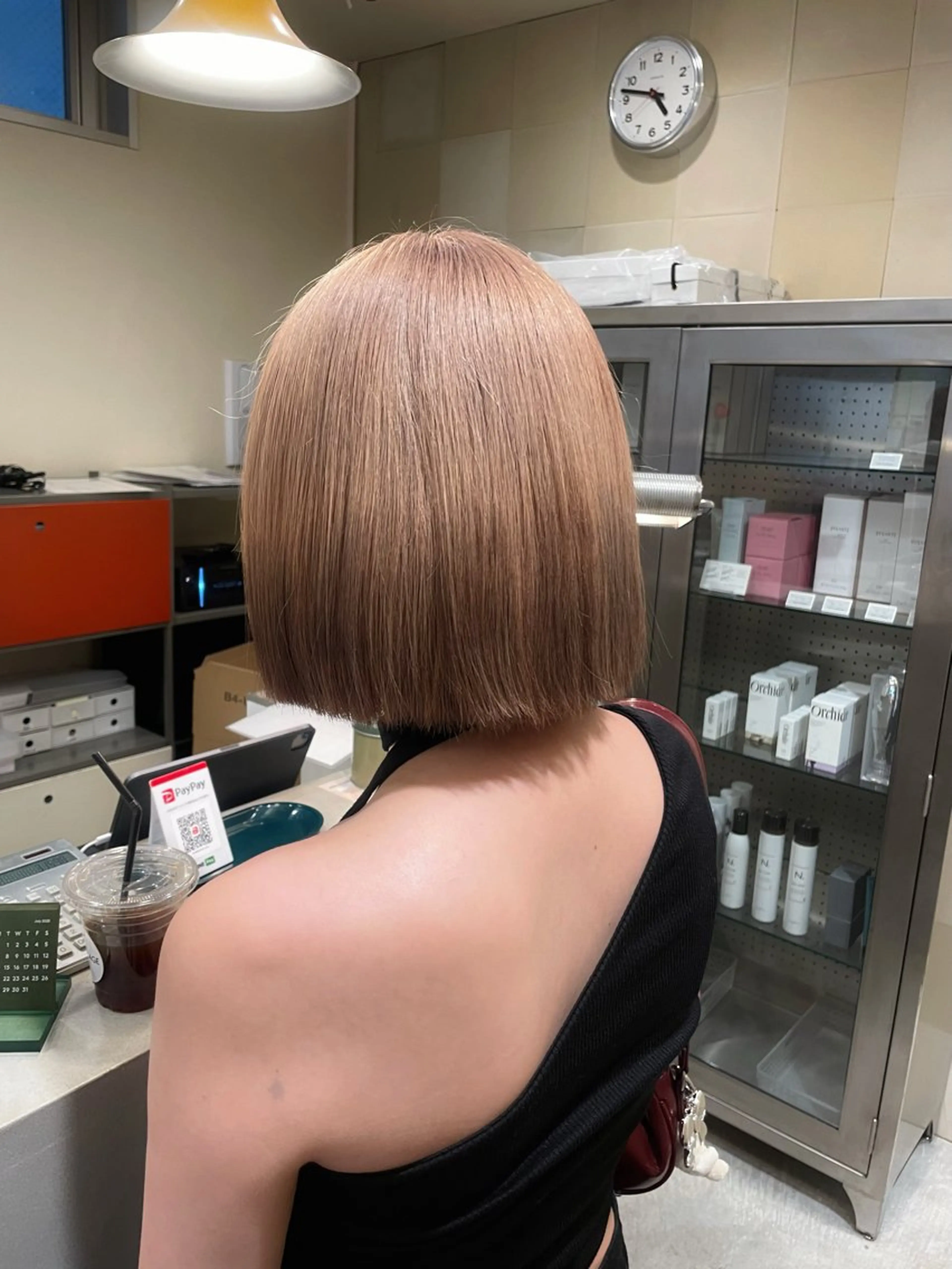 ショート カラー ヘアカラー トリートメント HERMITAGE/ chihiroのヘアスタイル