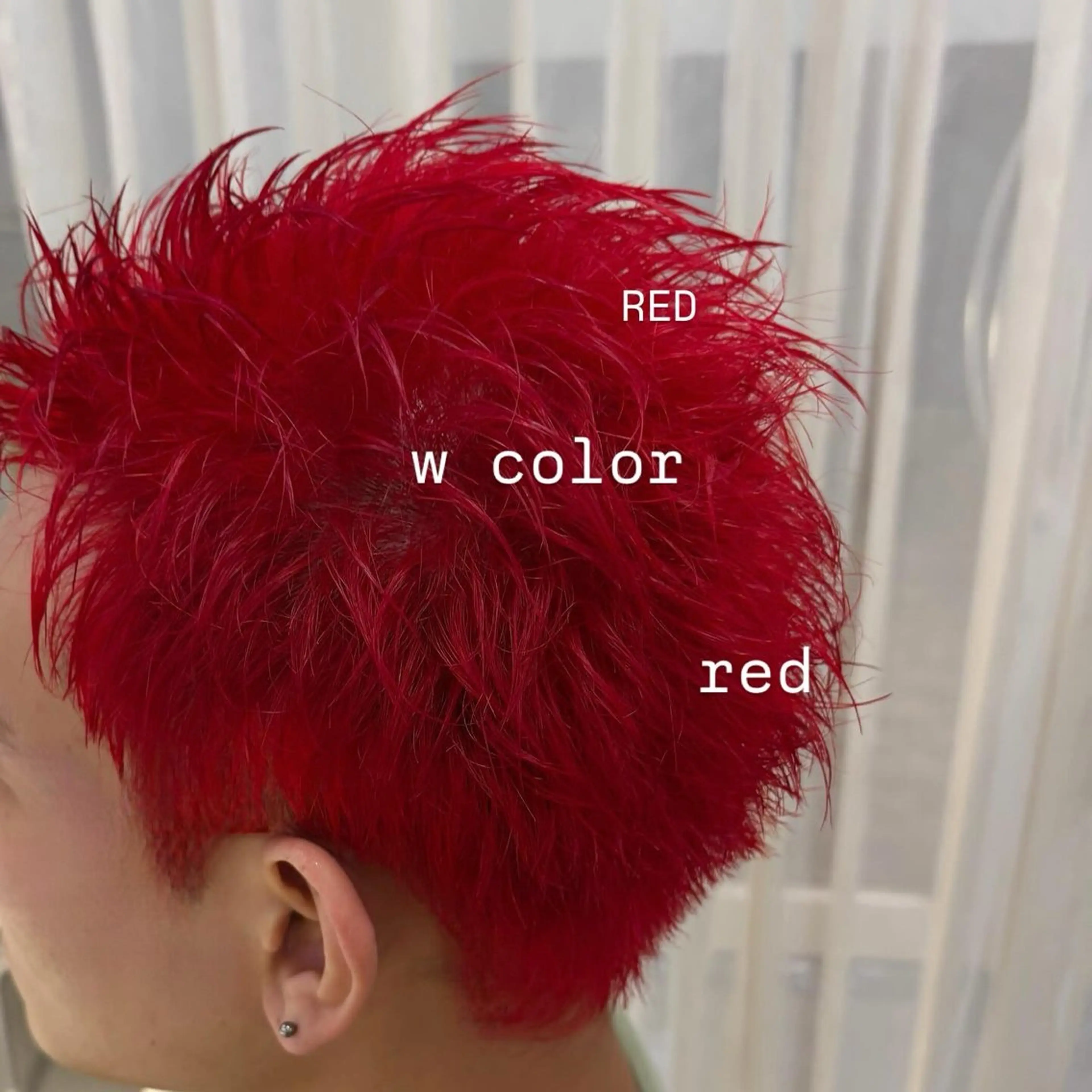 ショート カラー ヘアカラー ooit所属・ooitヨシダ ミナミのヘアスタイル