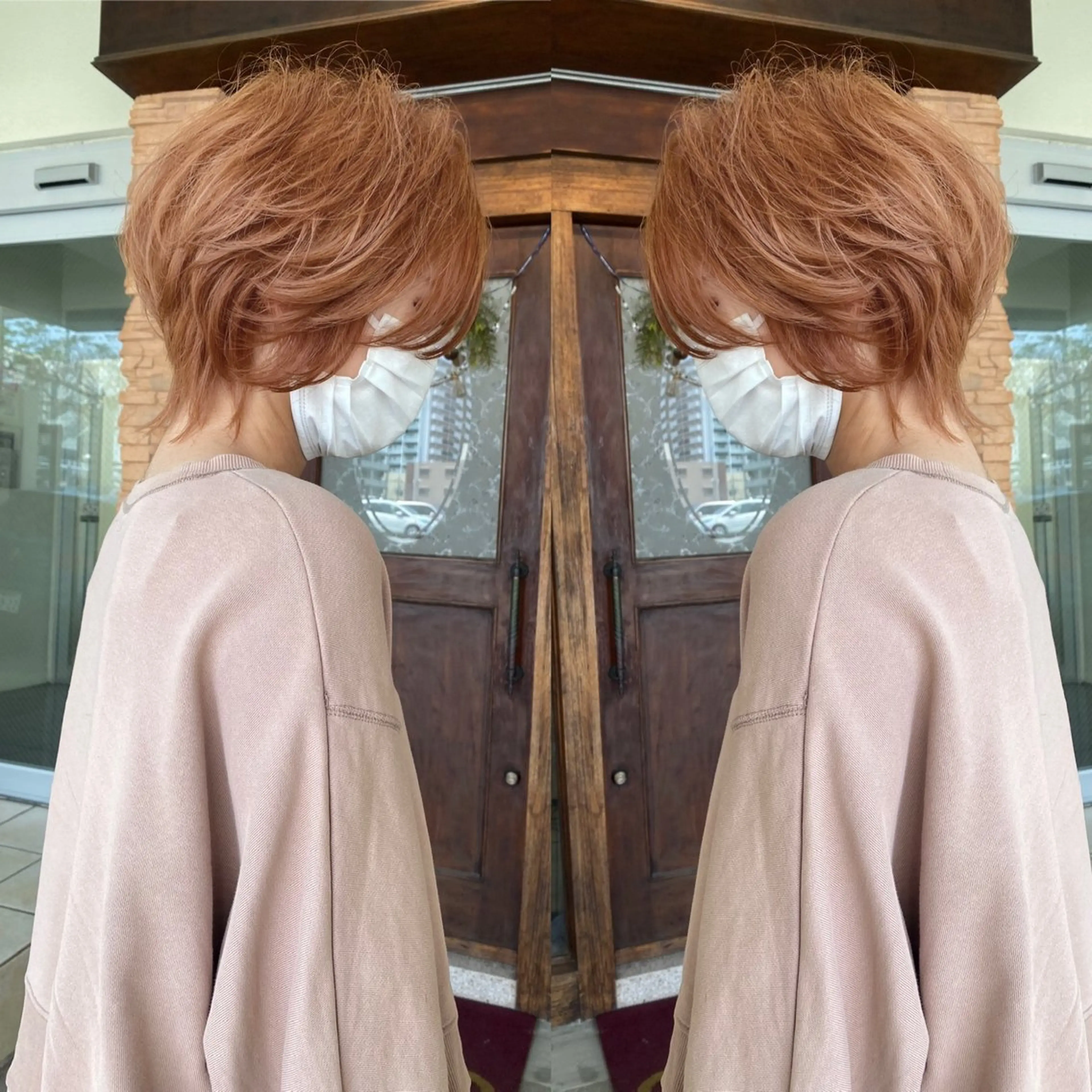 ショート カラー イルミナカラー カット ヘアカラー grand juteのヘアスタイル