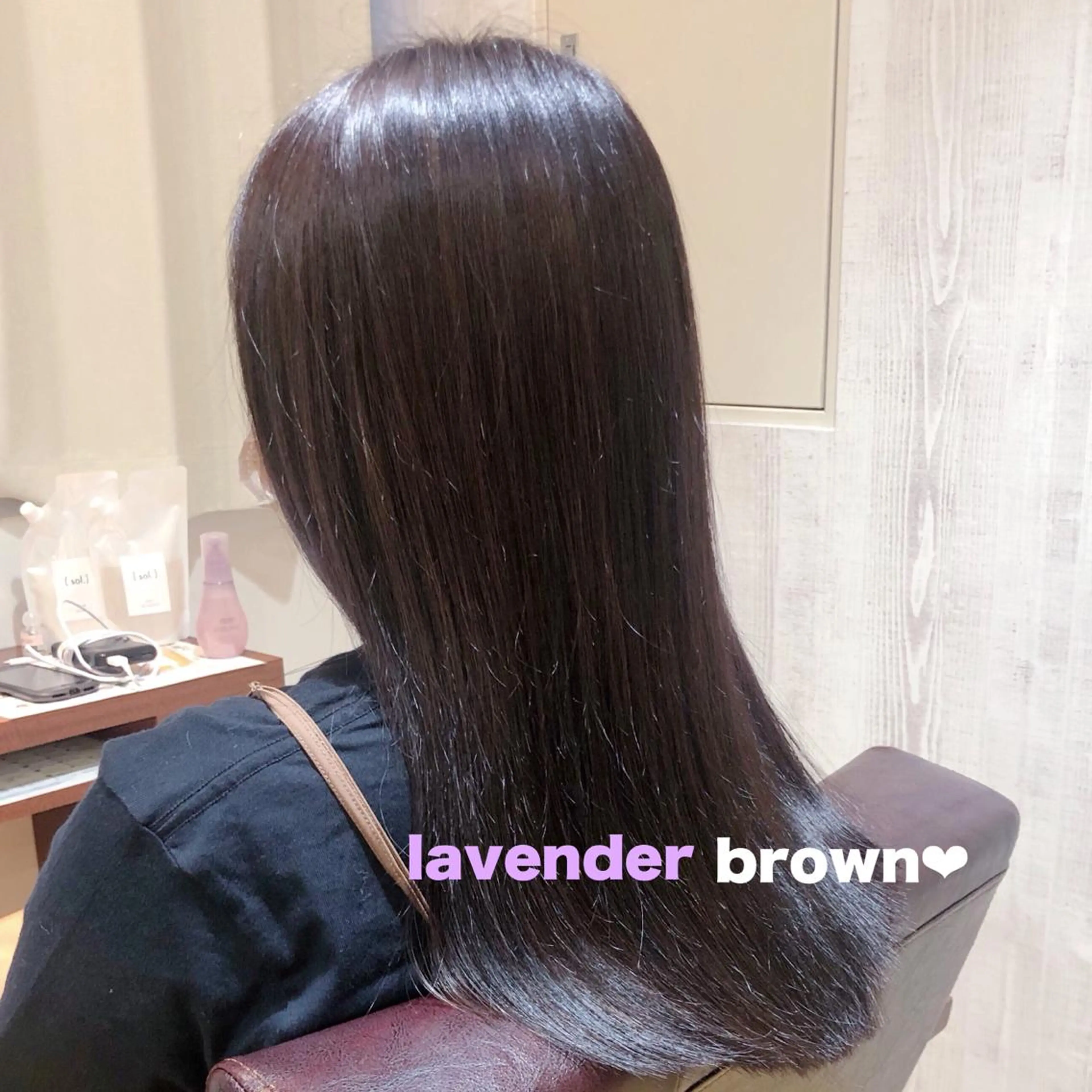 セミロング A. Seoのヘアスタイル