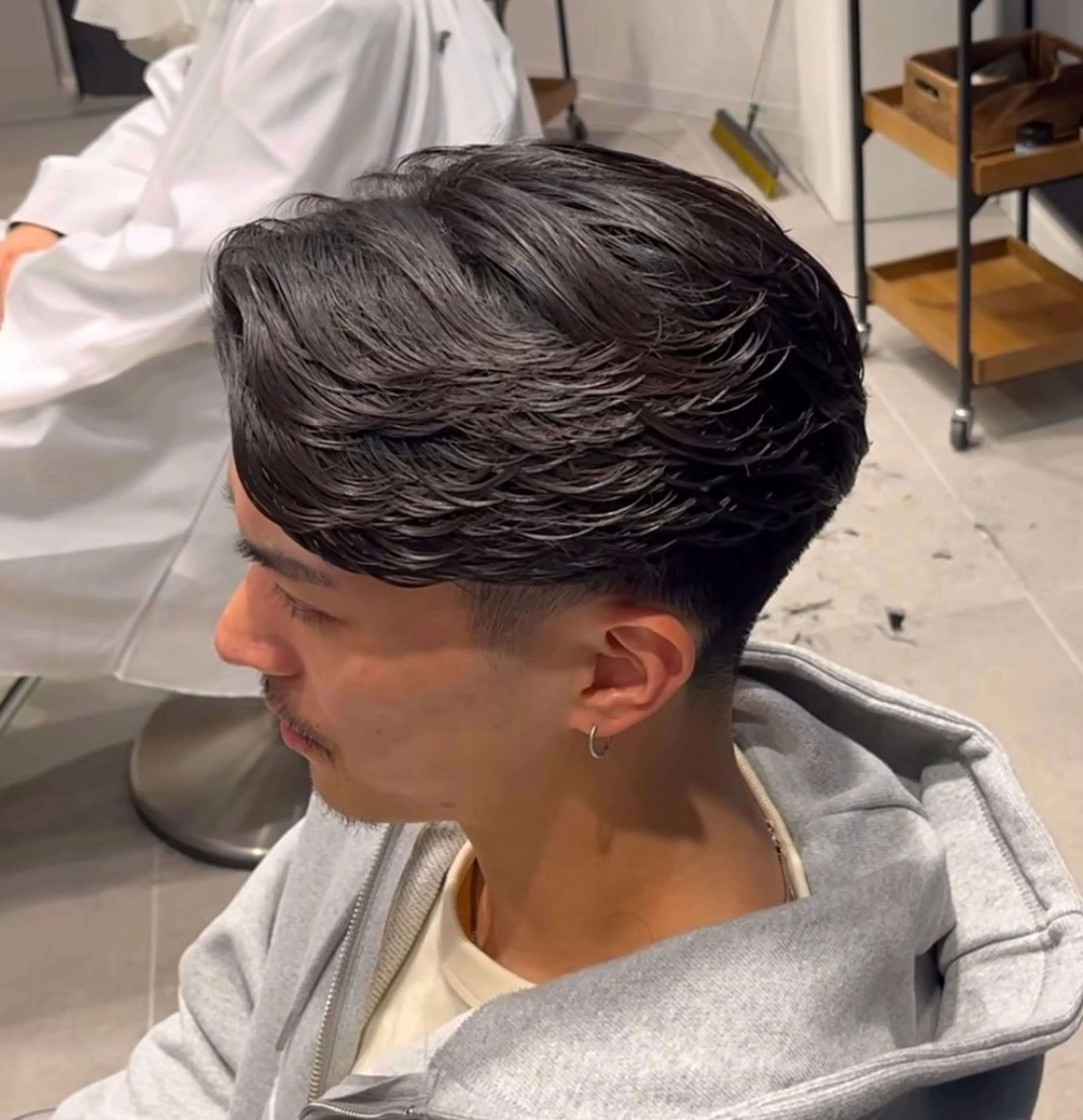 カット+パーマ（ラフカール）の写真