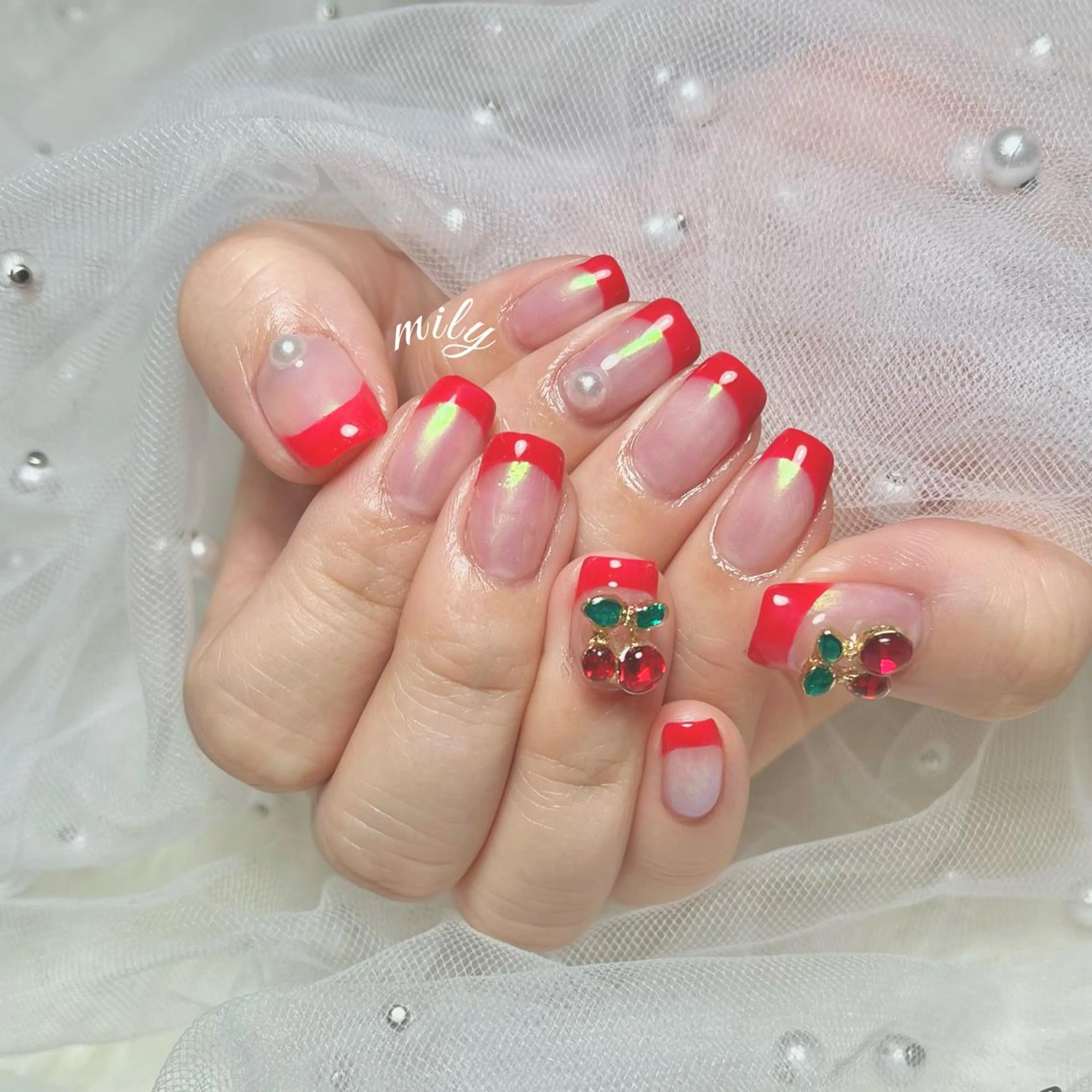 ネイル mily_harajuku所属・韓国ネイル☁️ haruna🌛のネイルデザイン