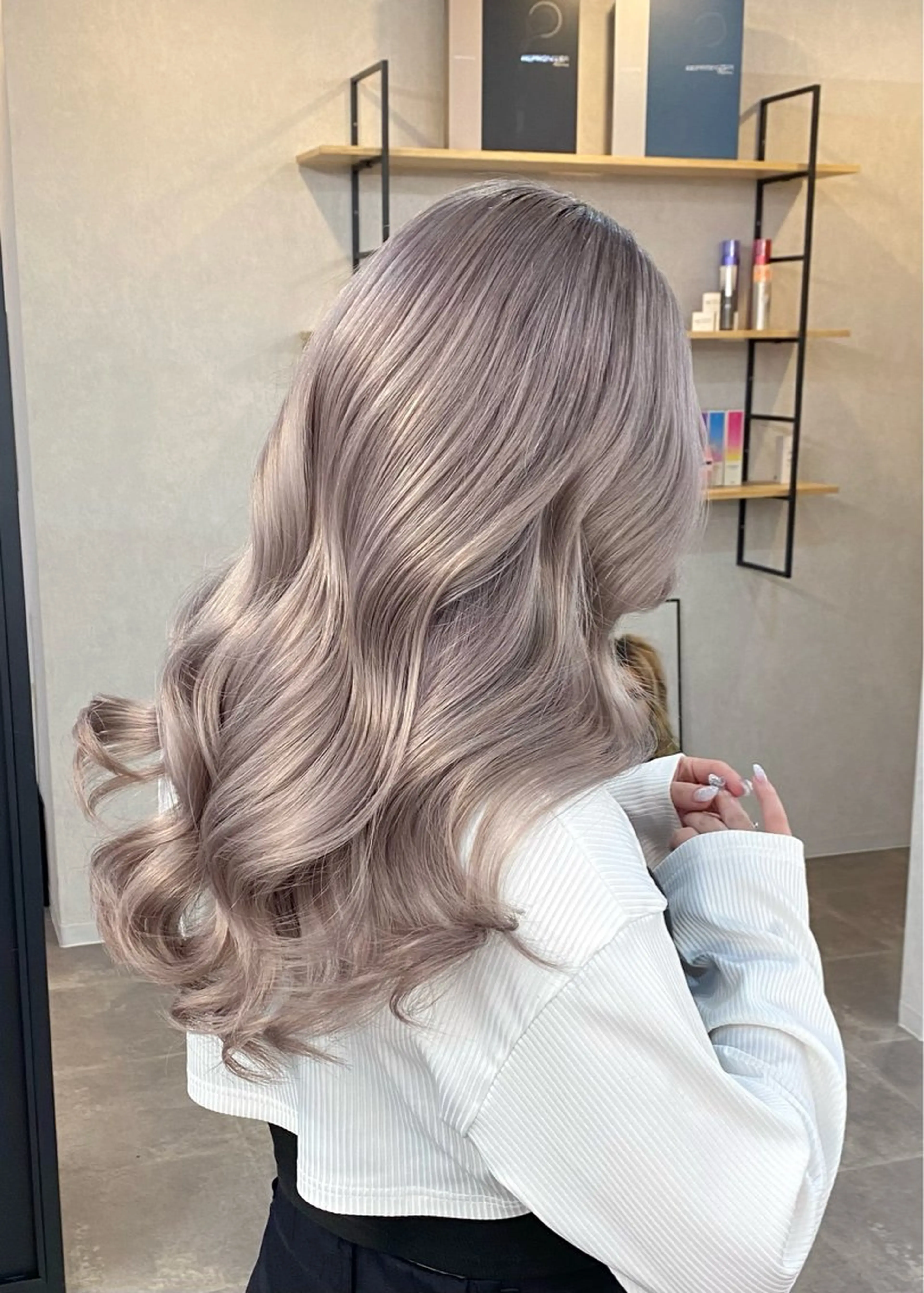 【女性限定🫧】カラー+『最高級品質人毛100％シールエクステ』60本の写真