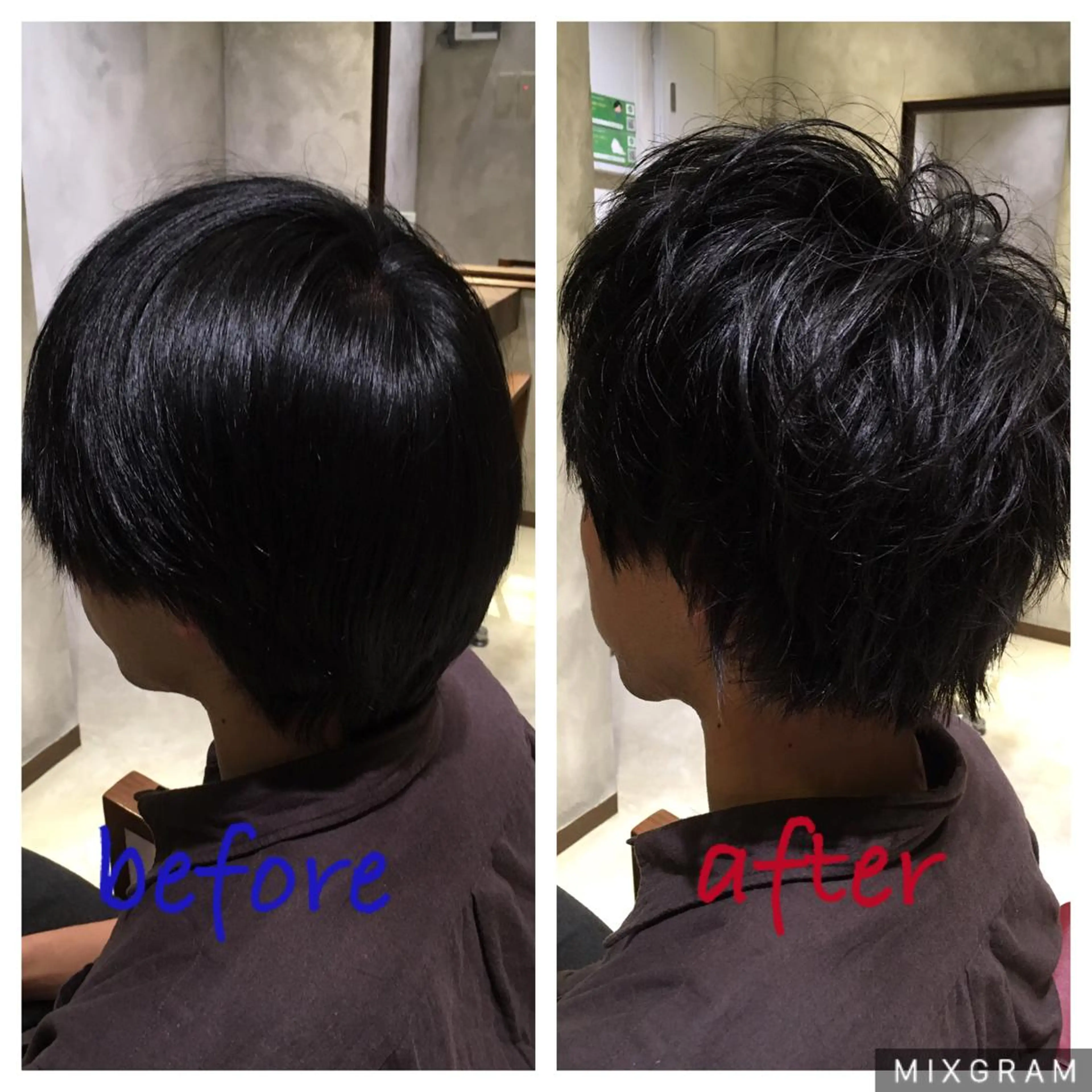 ショート メンズ 松村 崇弘のヘアスタイル